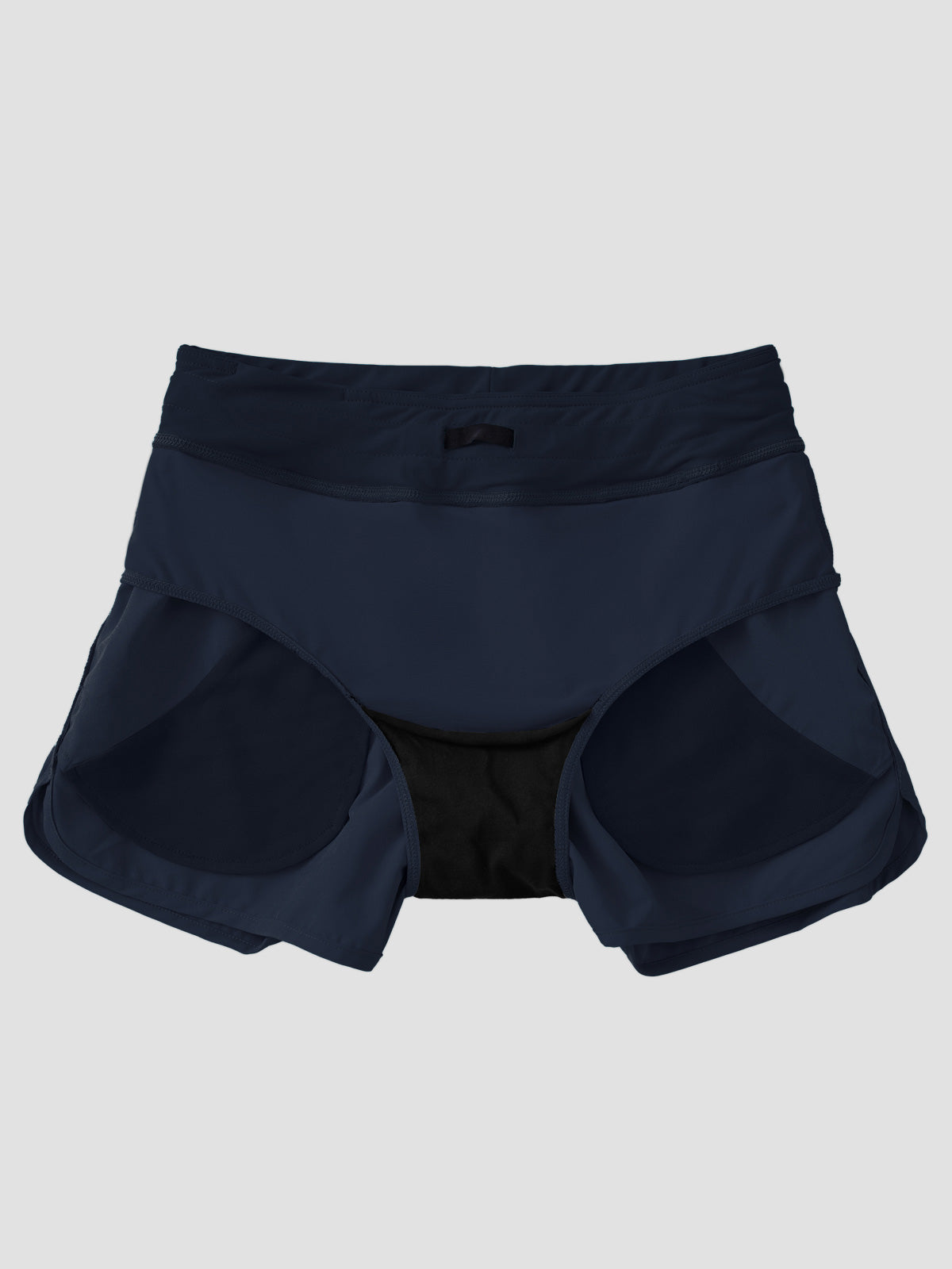 Willit Women's Seashore Boardshort 3 Inch in navy with panty