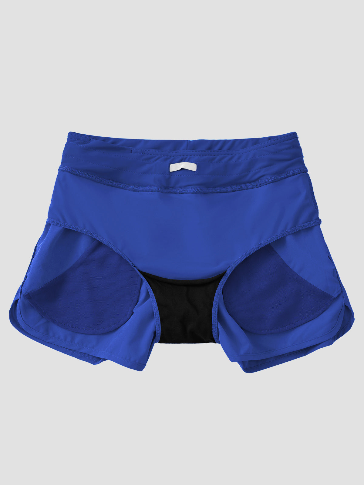 Willit Women's Seashore Boardshort 3 Inch in royal blue with panty
