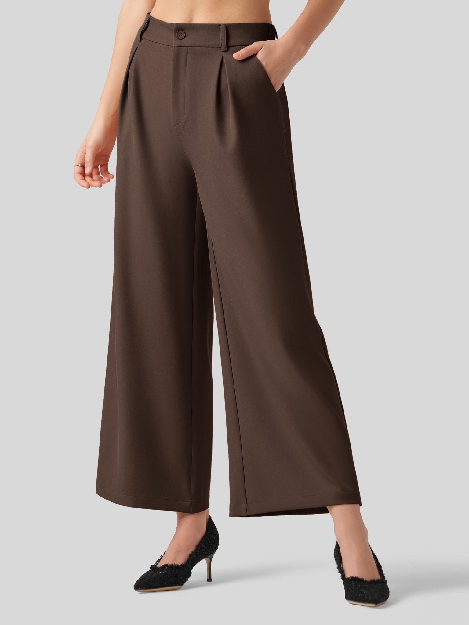 Women's Short-Length Palazzo Pant-29 Inch