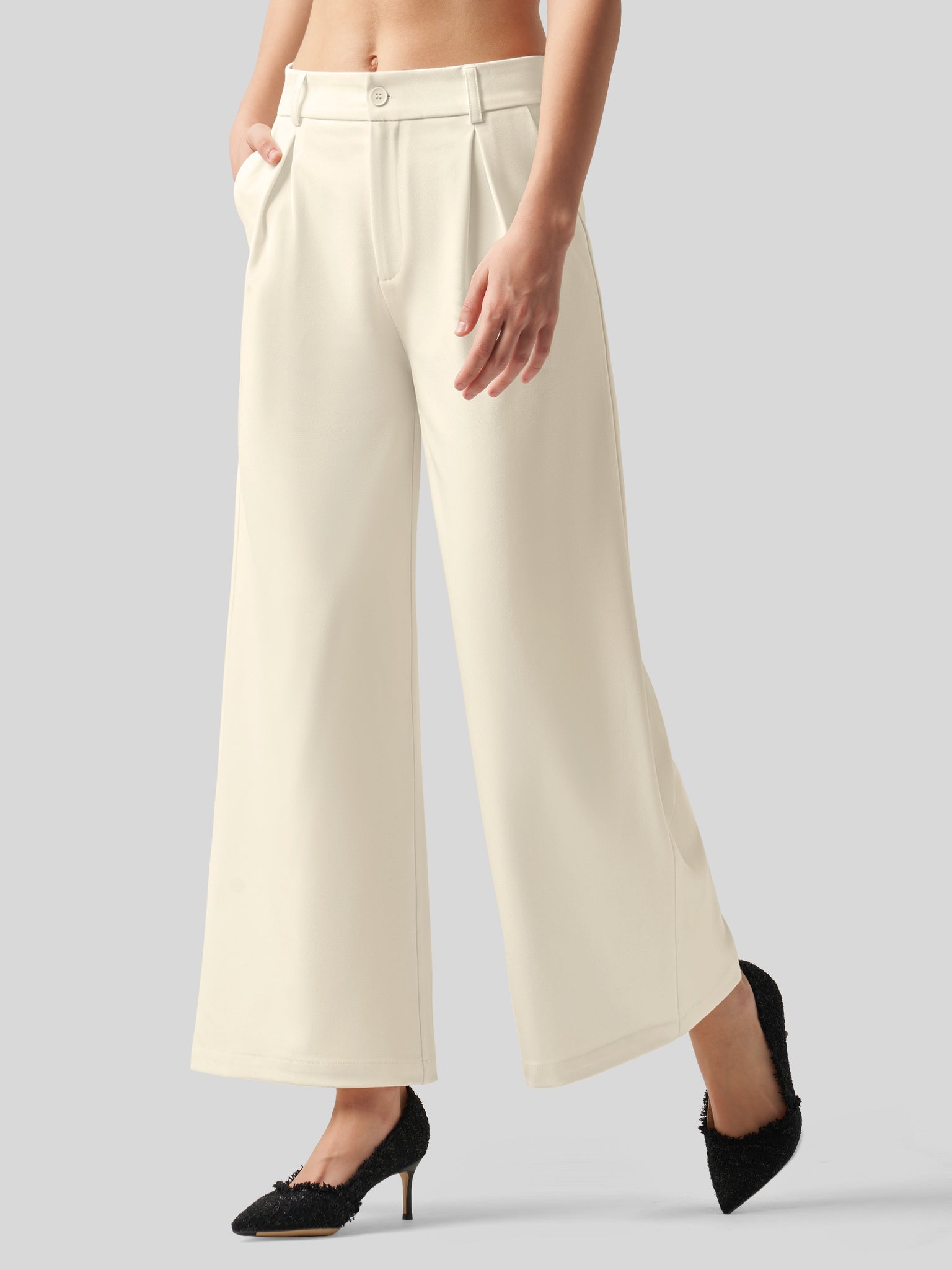 Women's Short-Length Palazzo Pant-29 Inch
