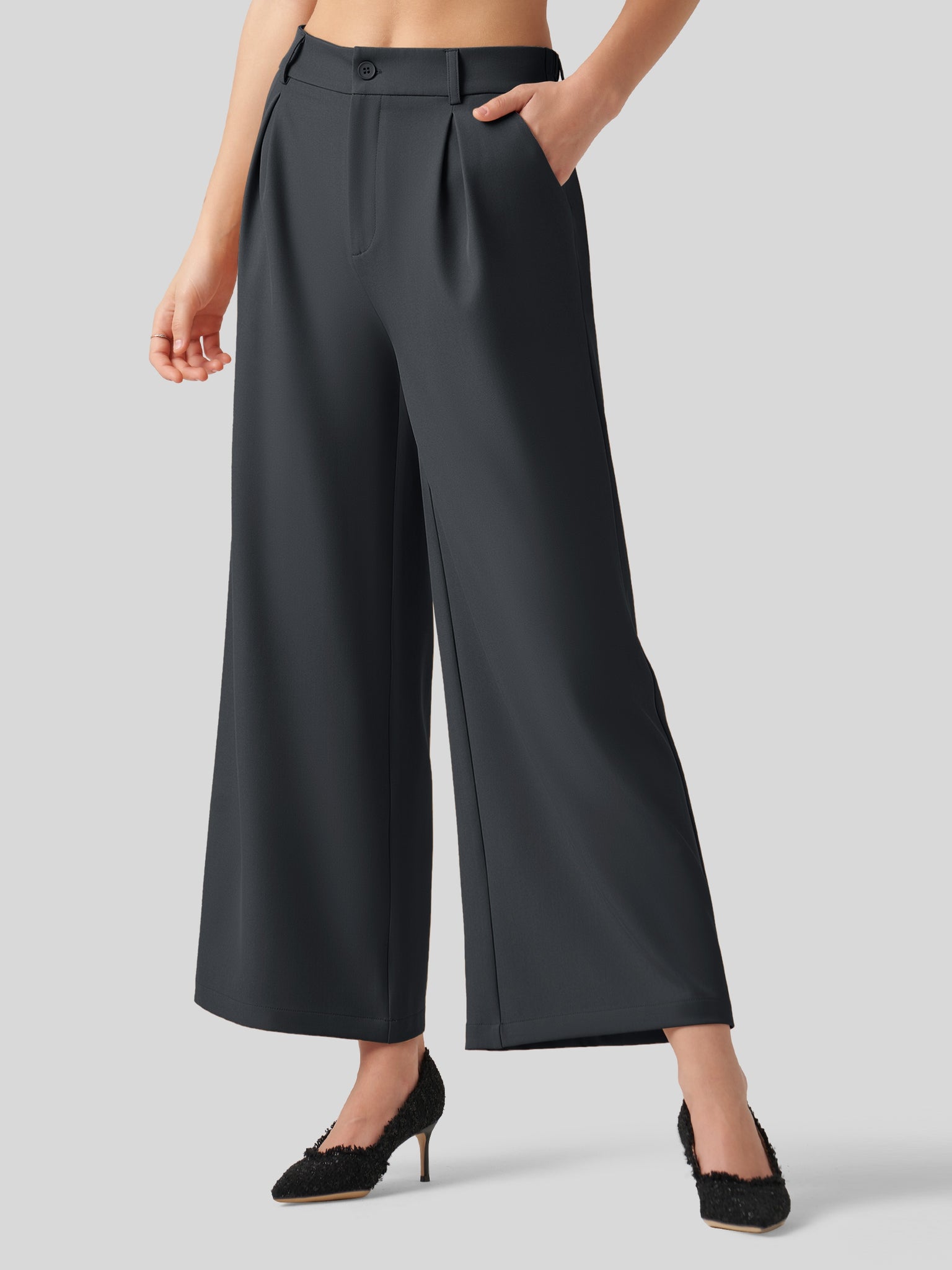 Women's Short-Length Palazzo Pant-29 Inch