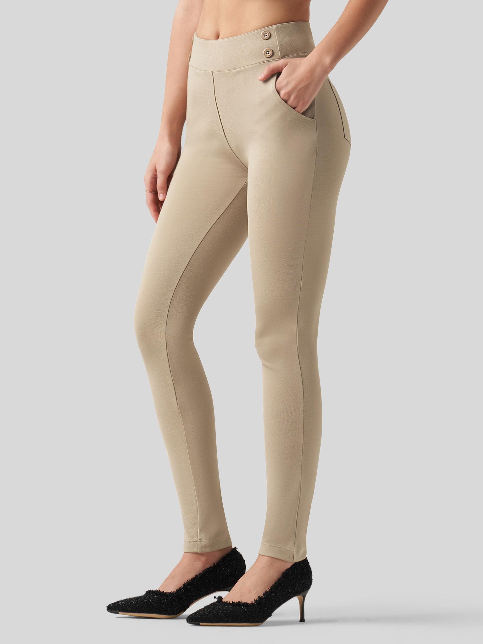 Women's Skinny Work Slacks 28 Inch