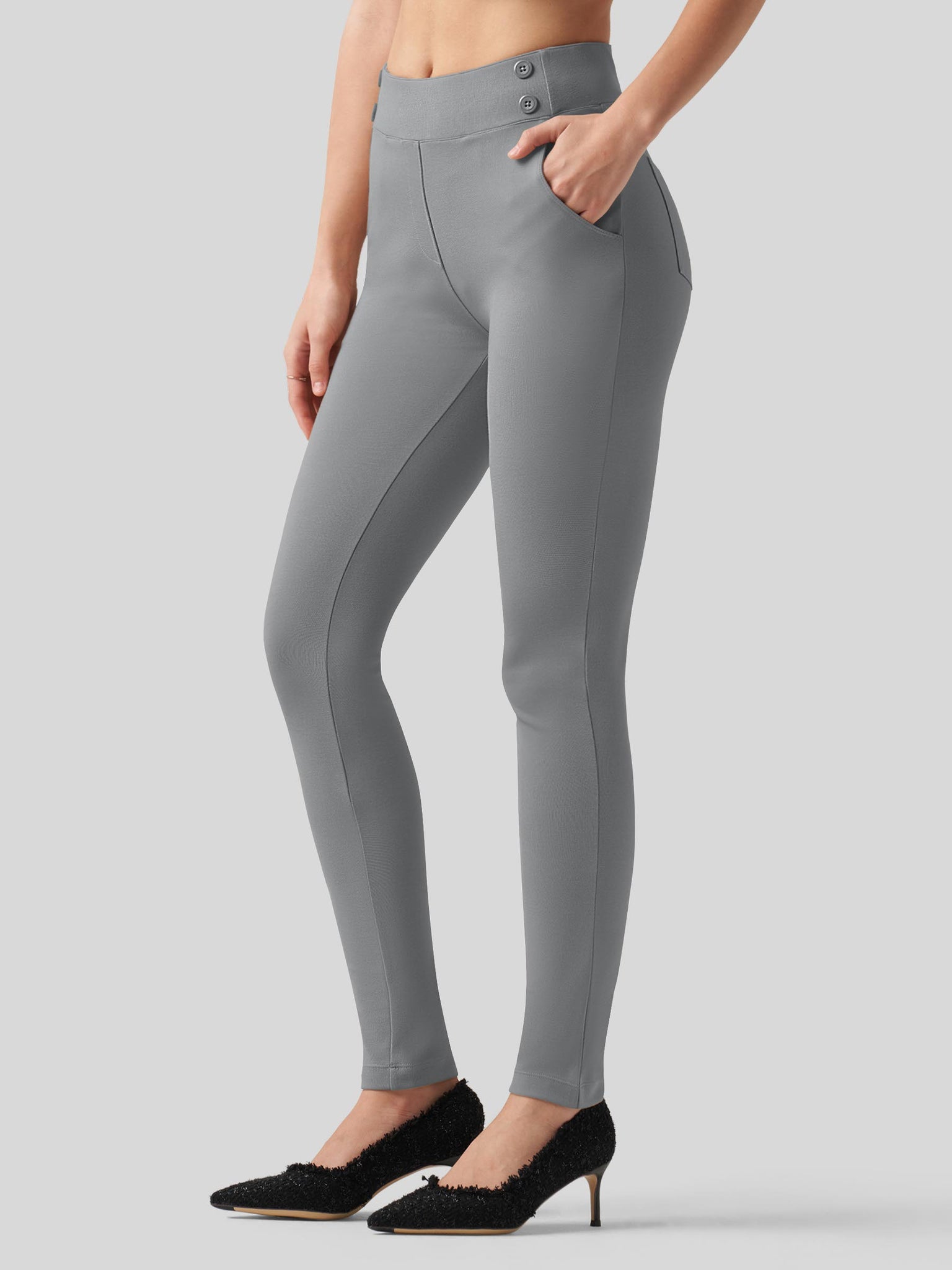 Women's Skinny Work Slacks 28 Inch