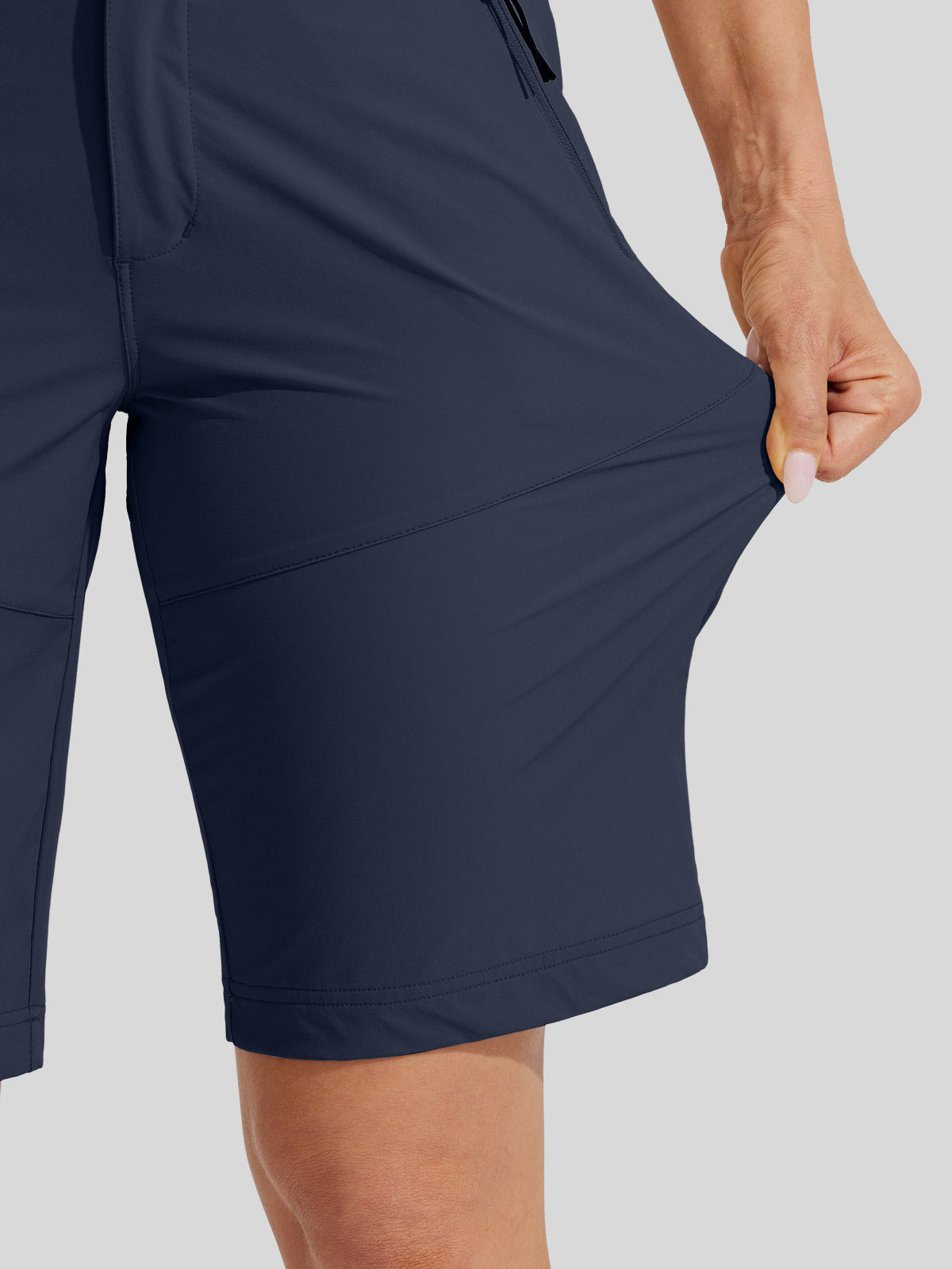 Women's Slim Leg Golf Shorts 10 Inch