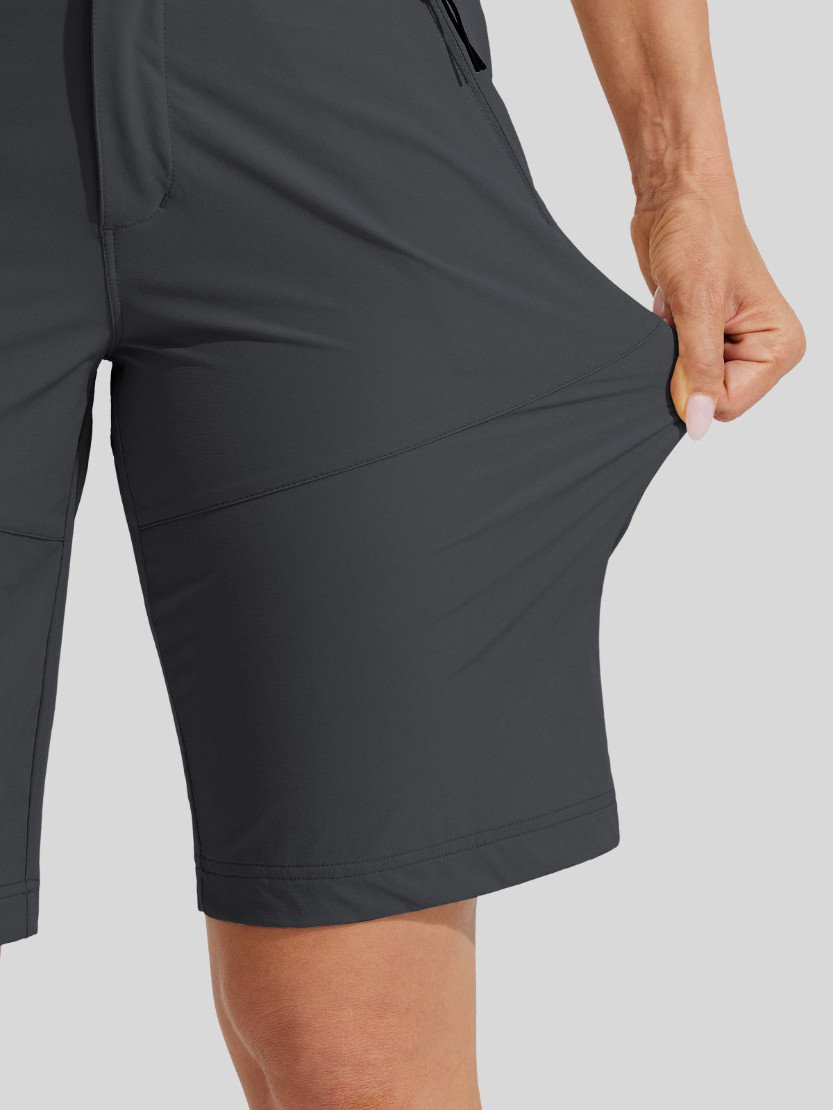 Women's Slim Leg Golf Shorts 10 Inch