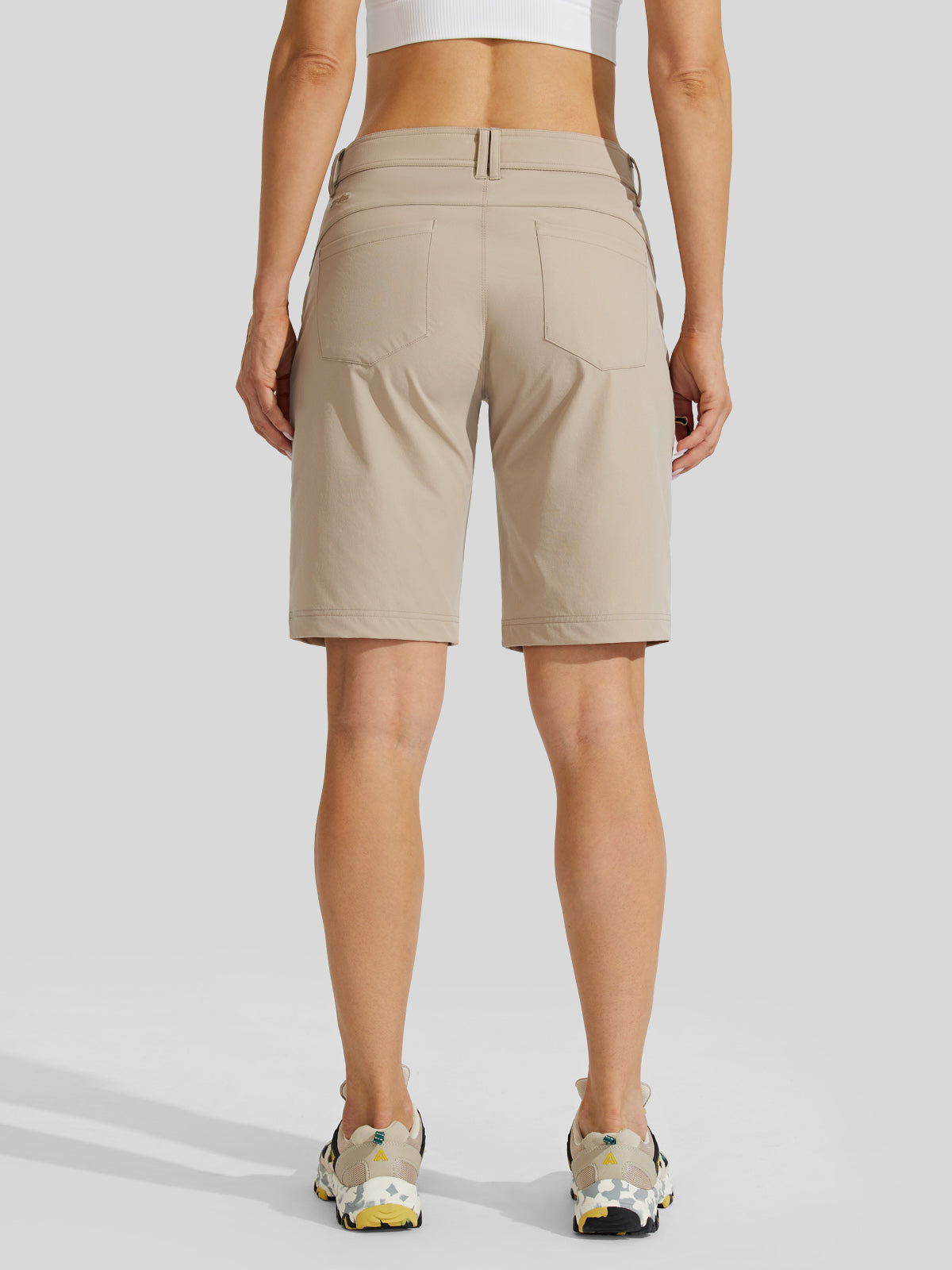 Women's Slim Leg Golf Shorts 13 Inch