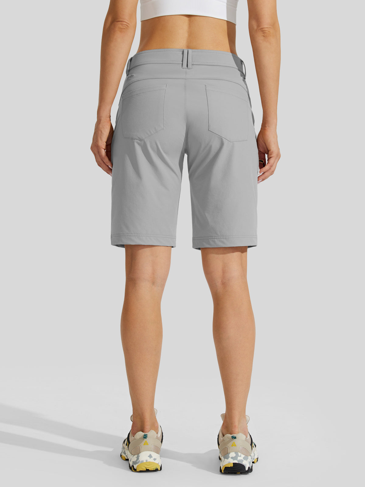 Women's Slim Leg Golf Shorts 13 Inch