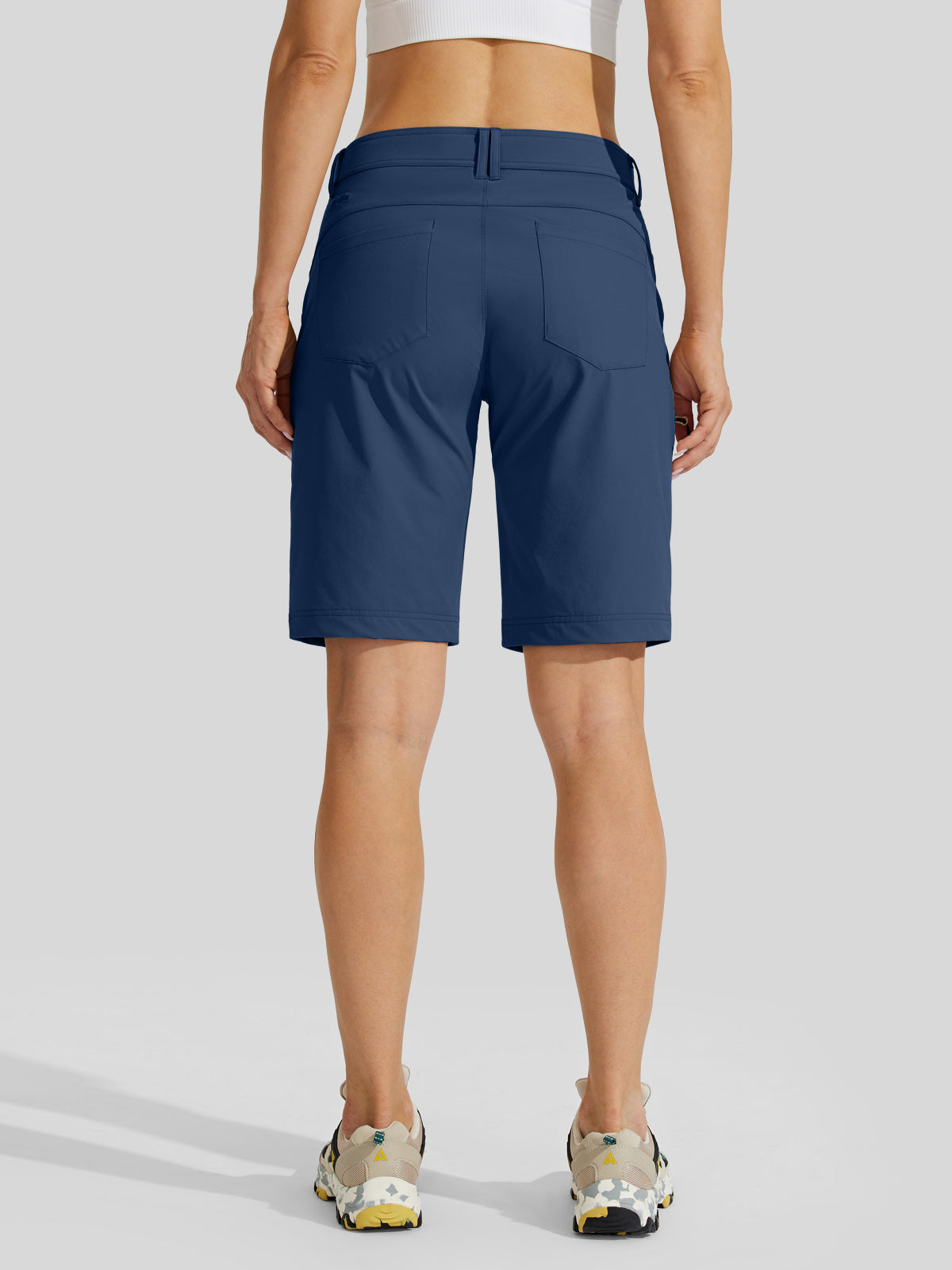 Women's Slim Leg Golf Shorts 13 Inch