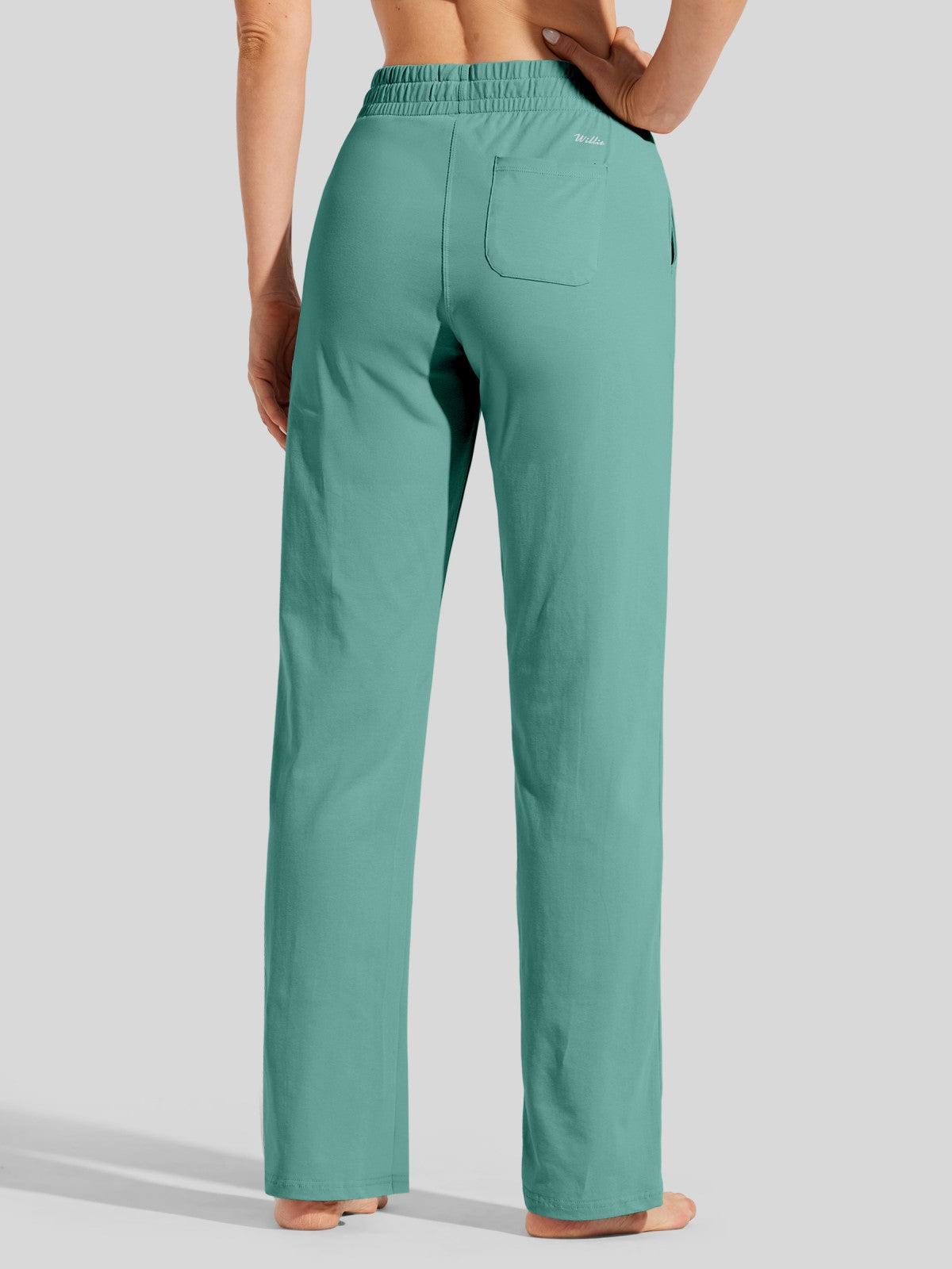 Women's Straight-Leg Cotton Sweatpants