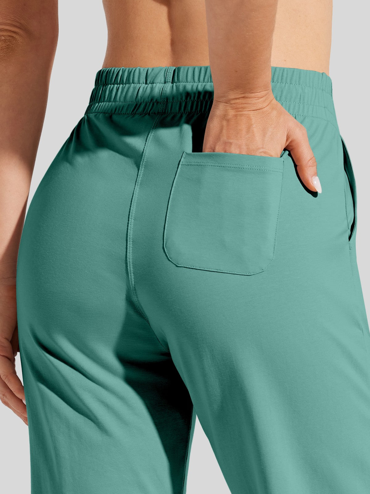 Women's Straight-Leg Cotton Sweatpants