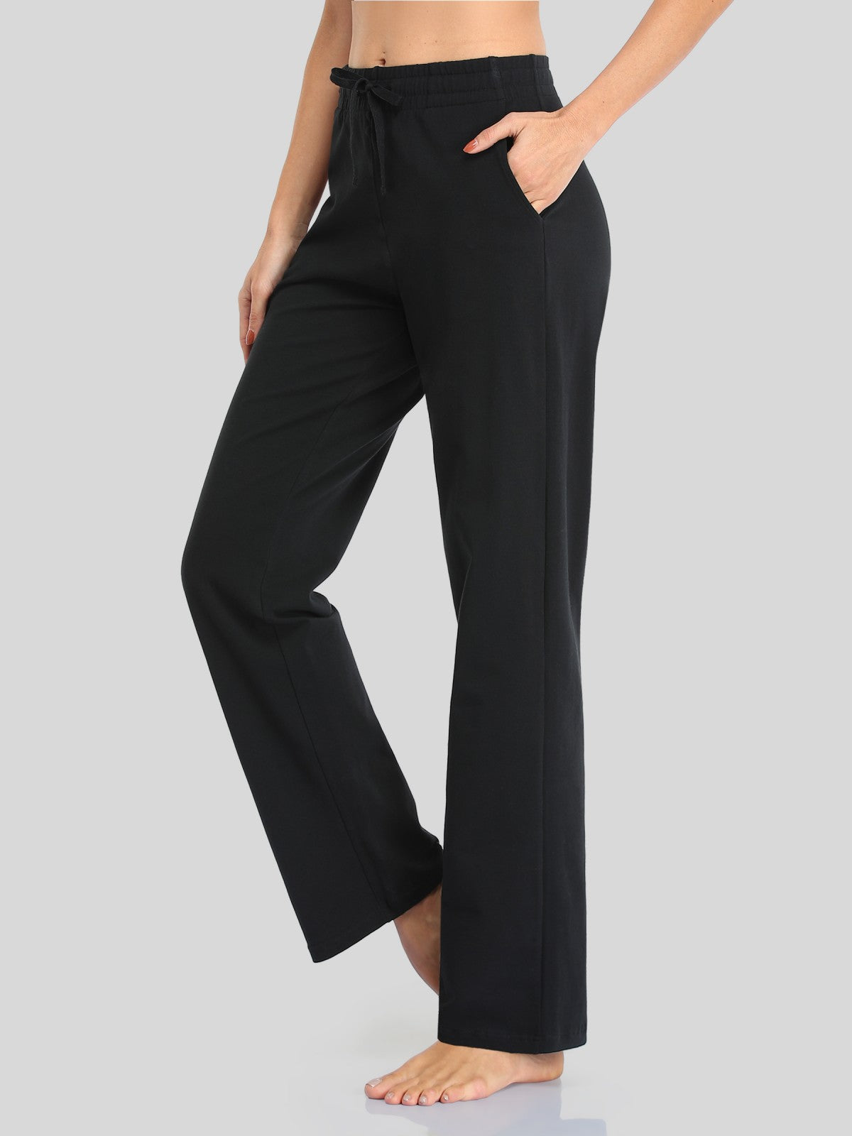 Women's Straight-Leg Cotton Sweatpants