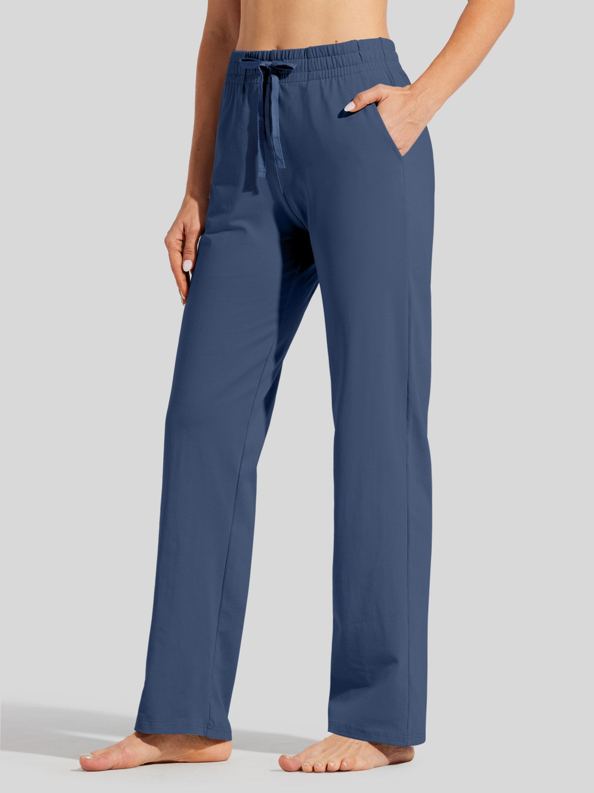 Women's Straight-Leg Cotton Sweatpants