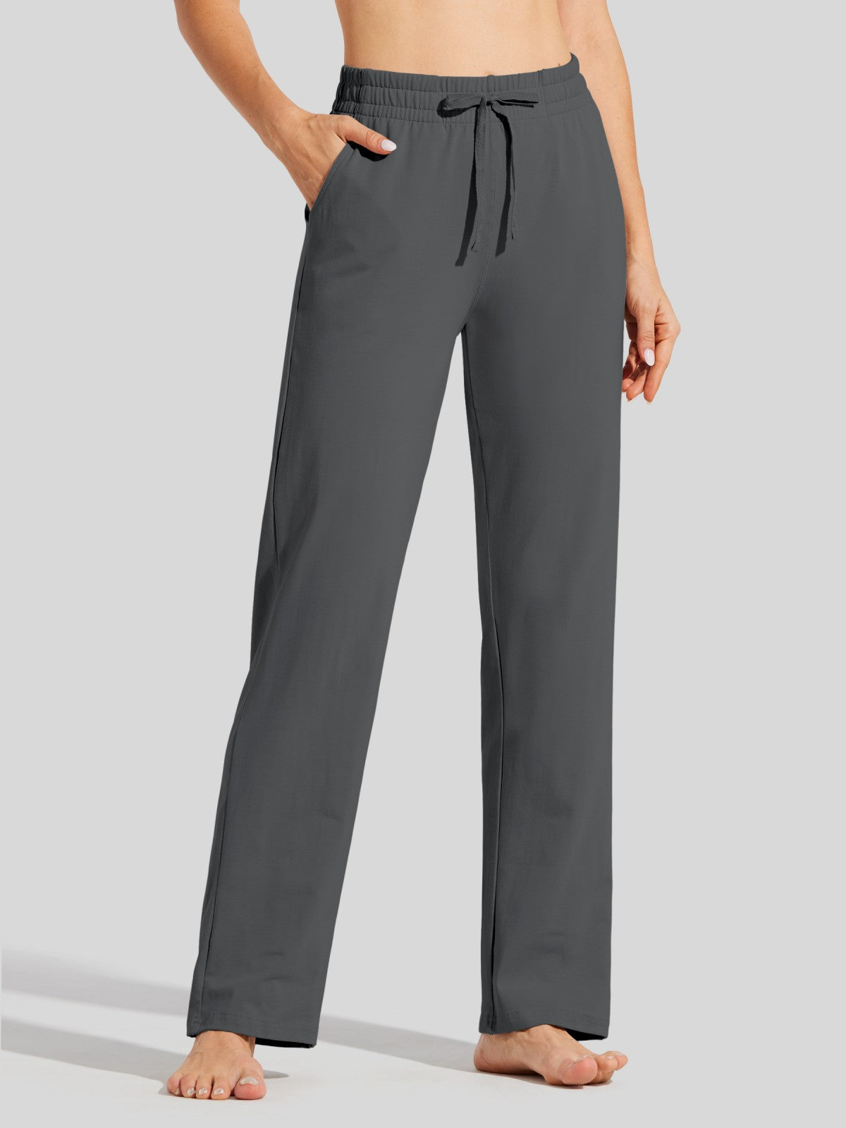 Women's Straight-Leg Cotton Sweatpants