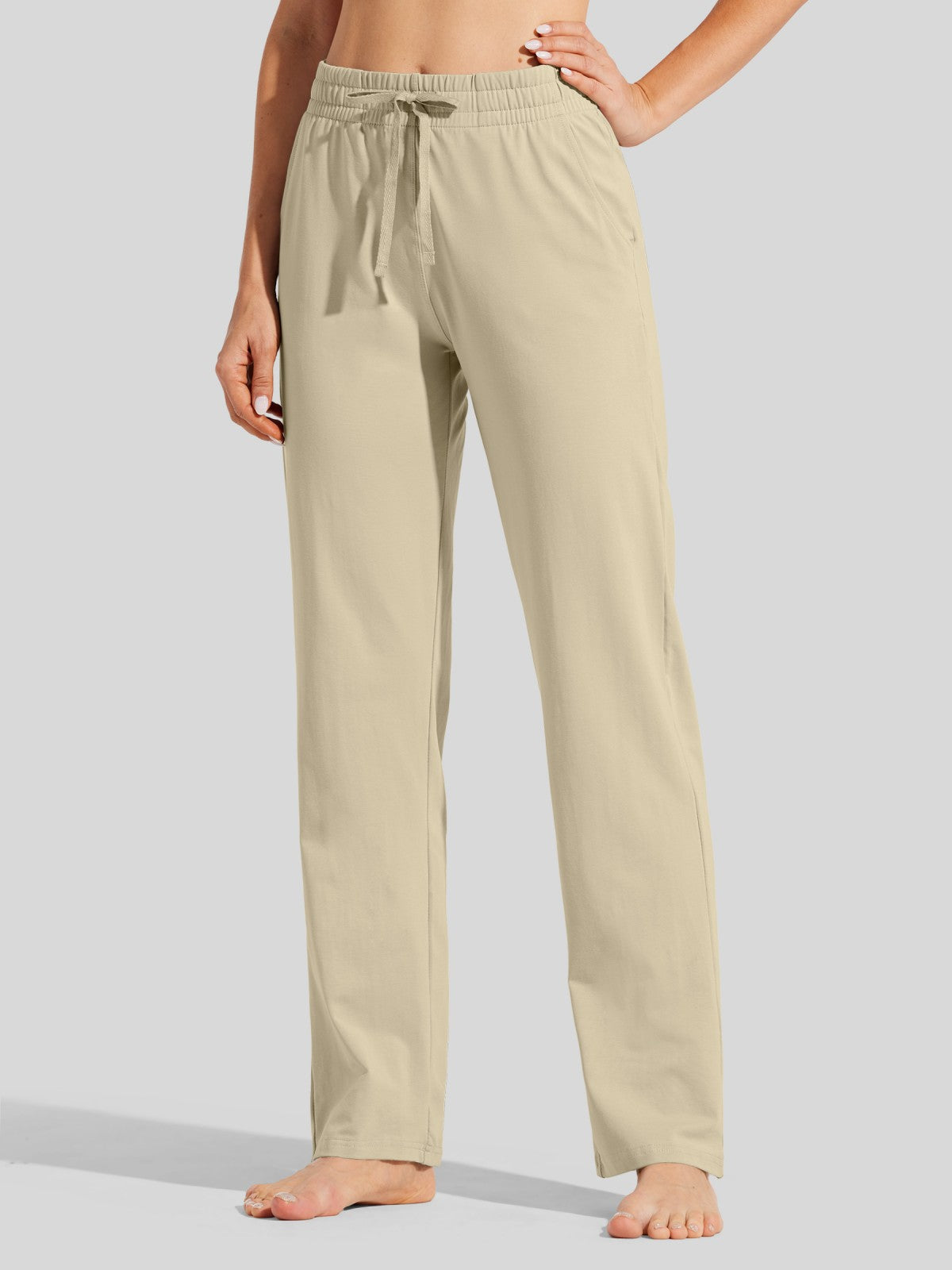 Women's Straight-Leg Cotton Sweatpants