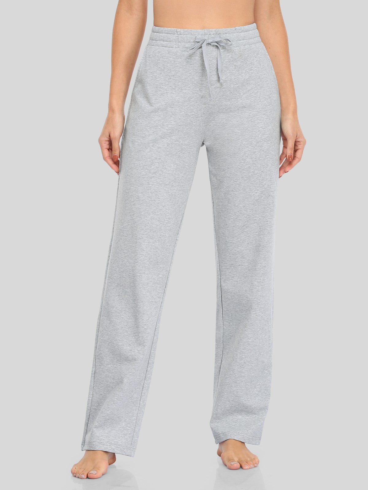 Women's Straight-Leg Cotton Sweatpants
