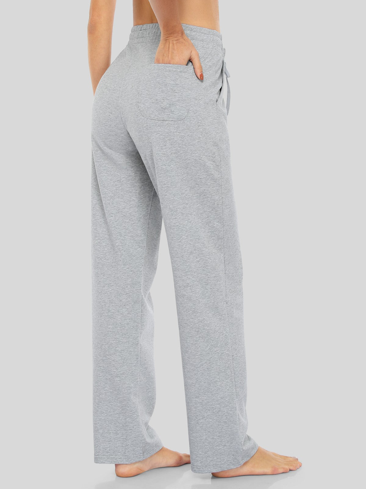Women's Straight-Leg Cotton Sweatpants