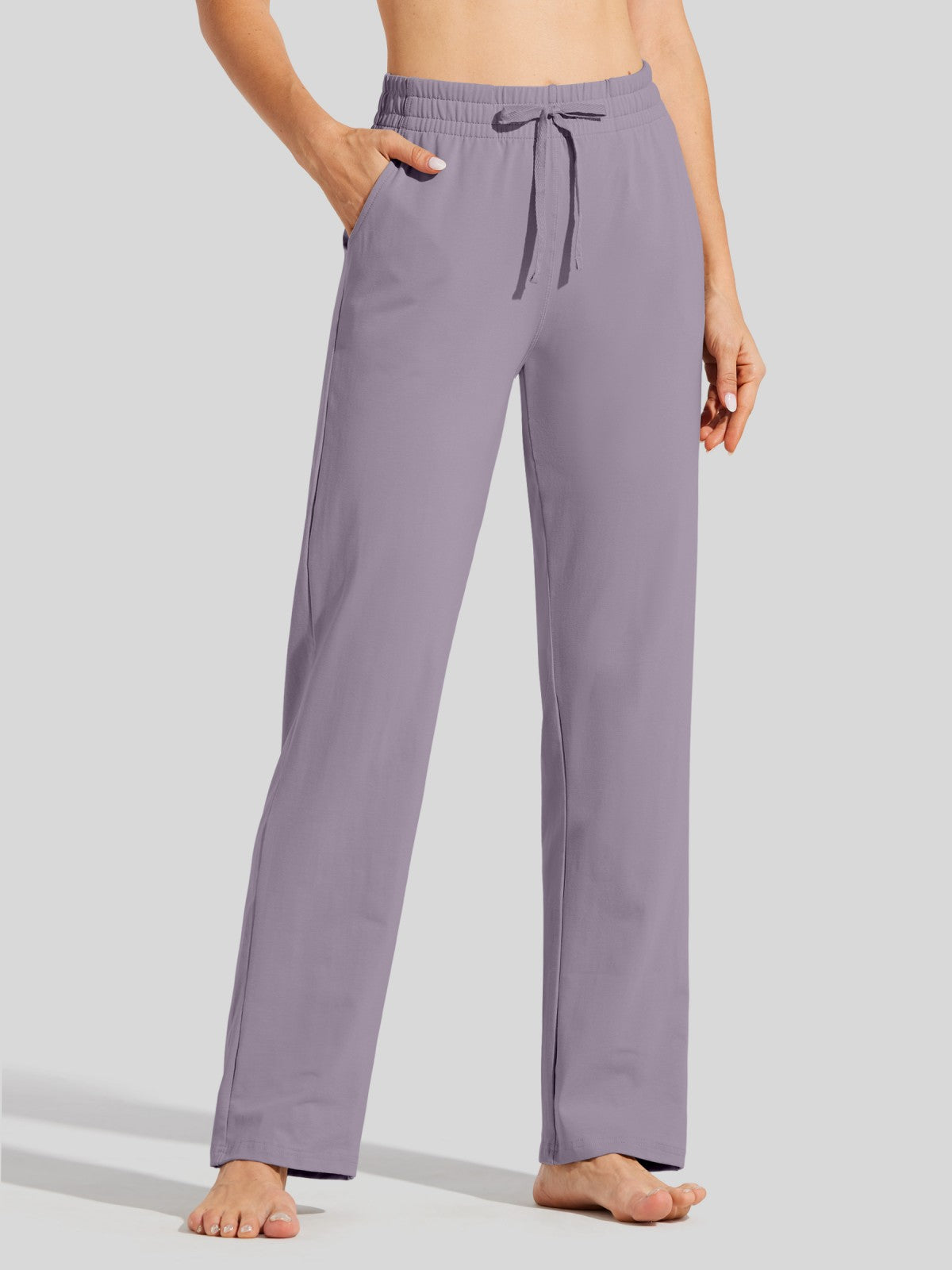 Women's Straight-Leg Cotton Sweatpants