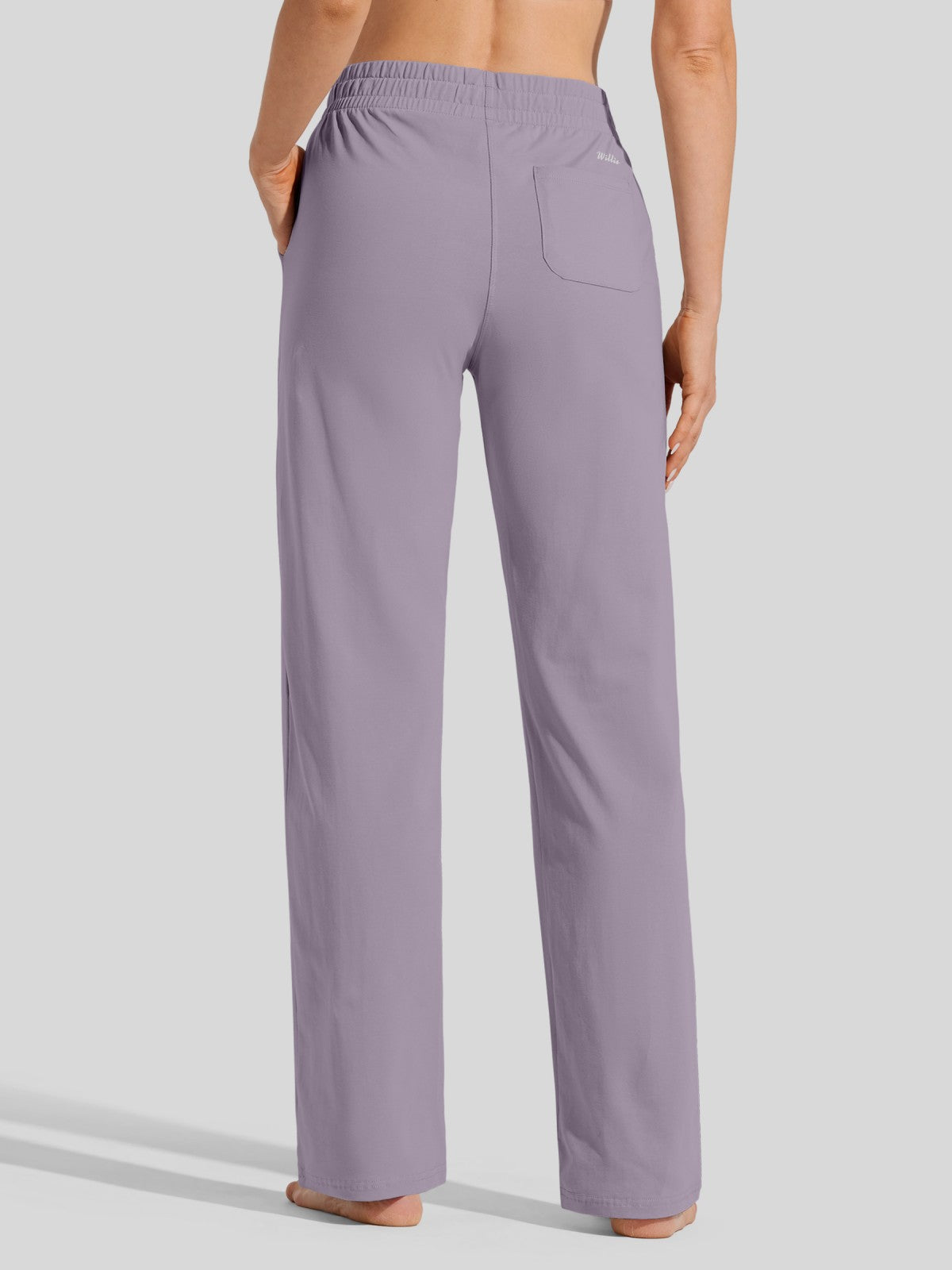 Women's Straight-Leg Cotton Sweatpants