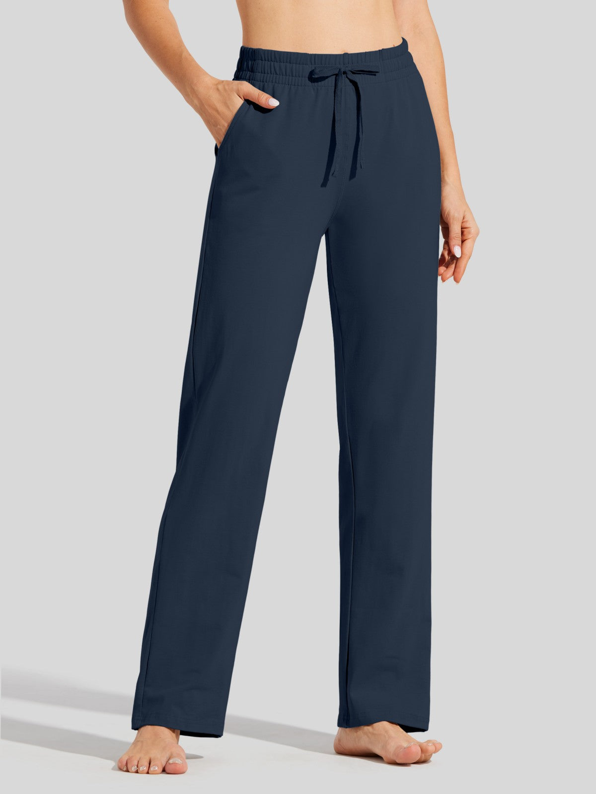 Women's Straight-Leg Cotton Sweatpants