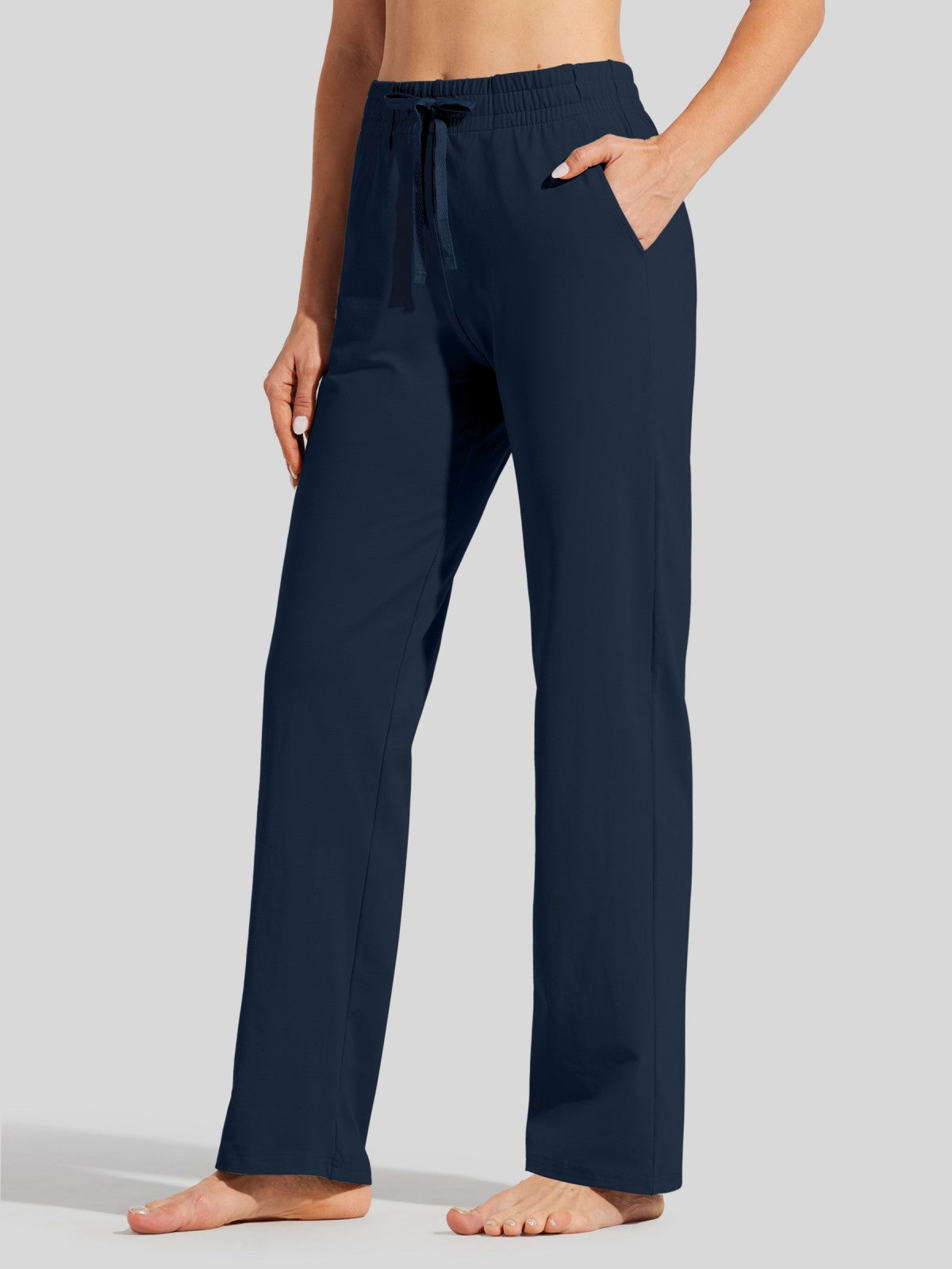 Women's Straight-Leg Cotton Sweatpants