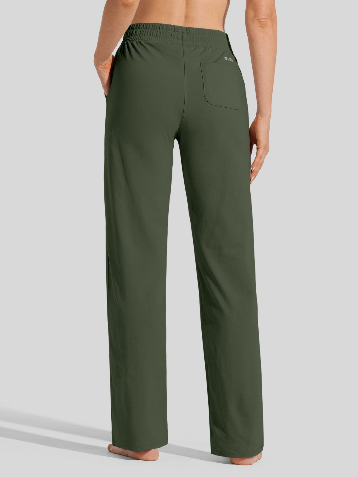 Women's Straight-Leg Cotton Sweatpants