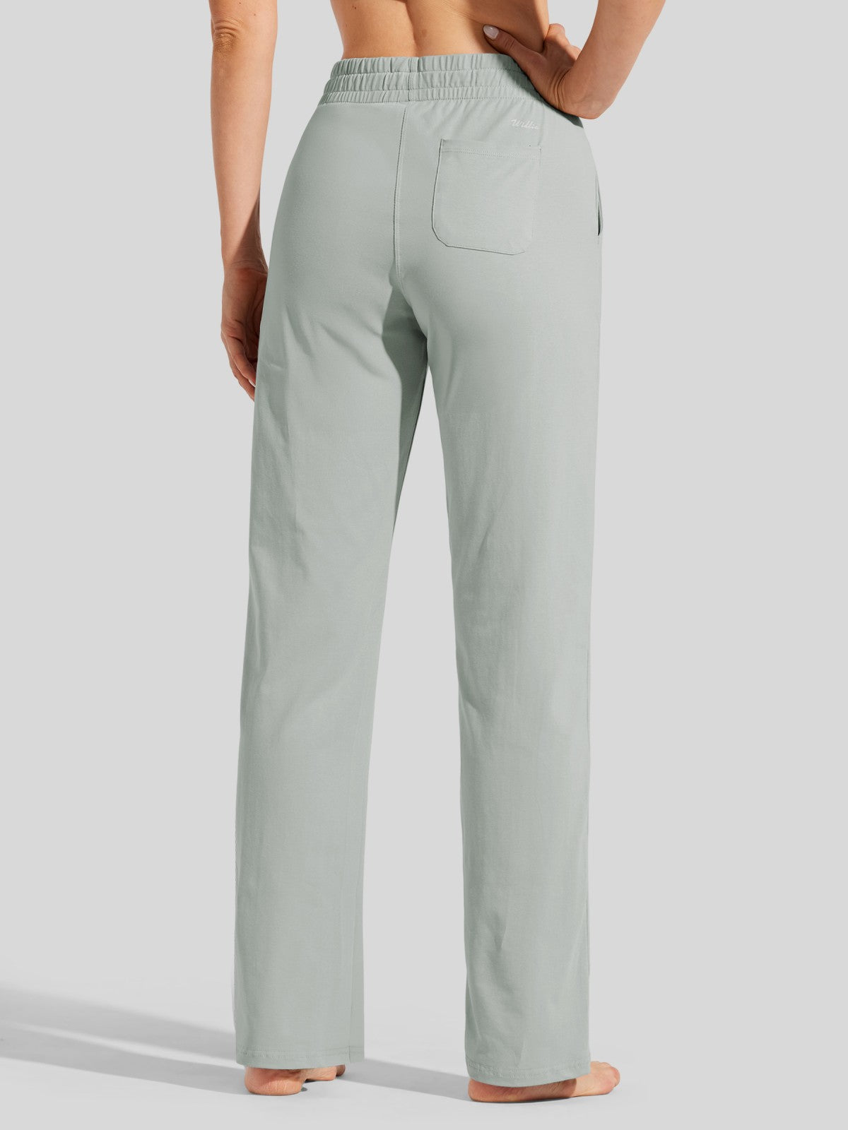 Women's Straight-Leg Cotton Sweatpants