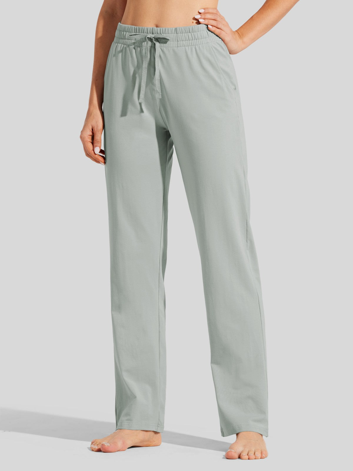 Women's Straight-Leg Cotton Sweatpants