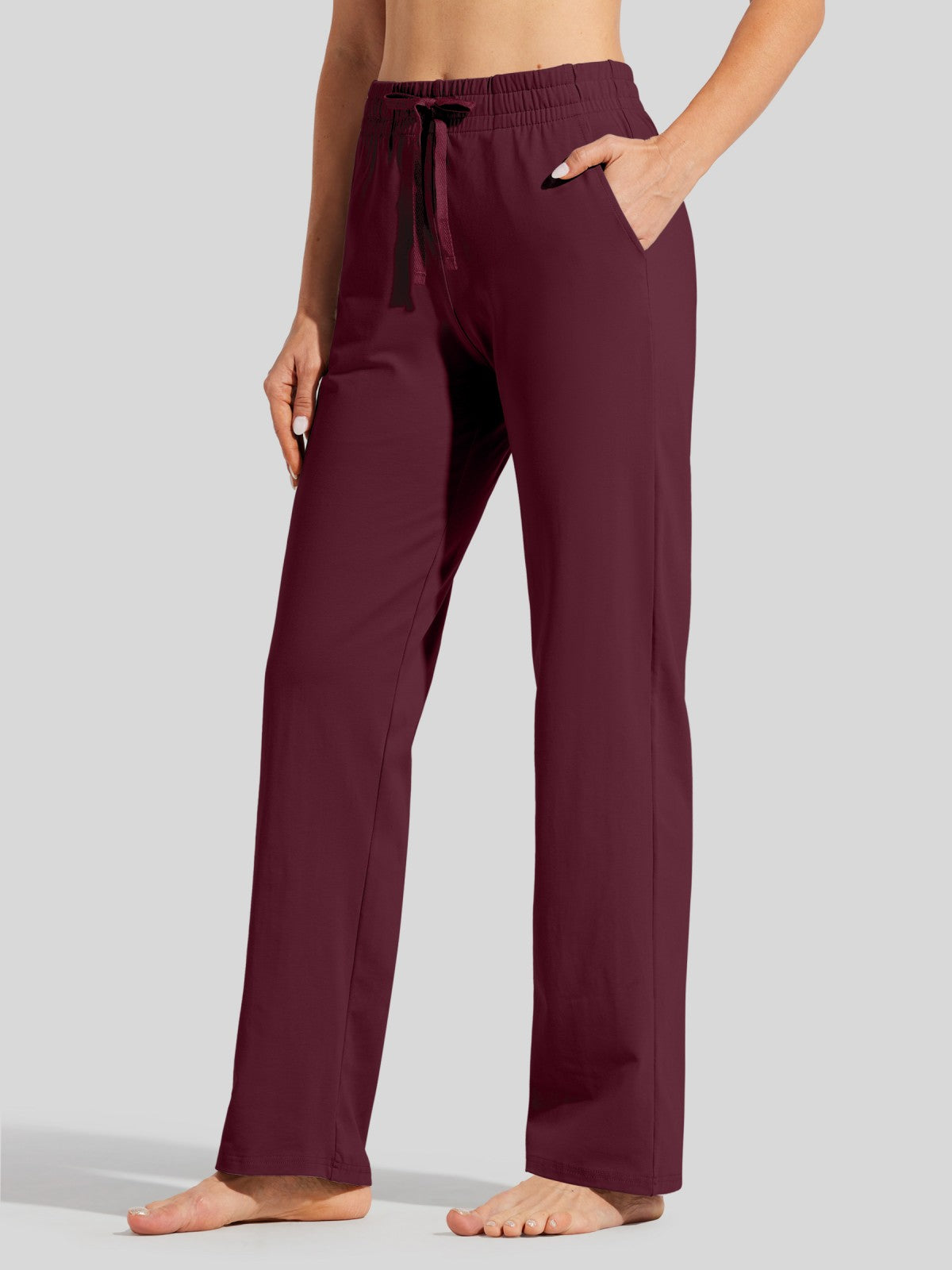 Women's Straight-Leg Cotton Sweatpants