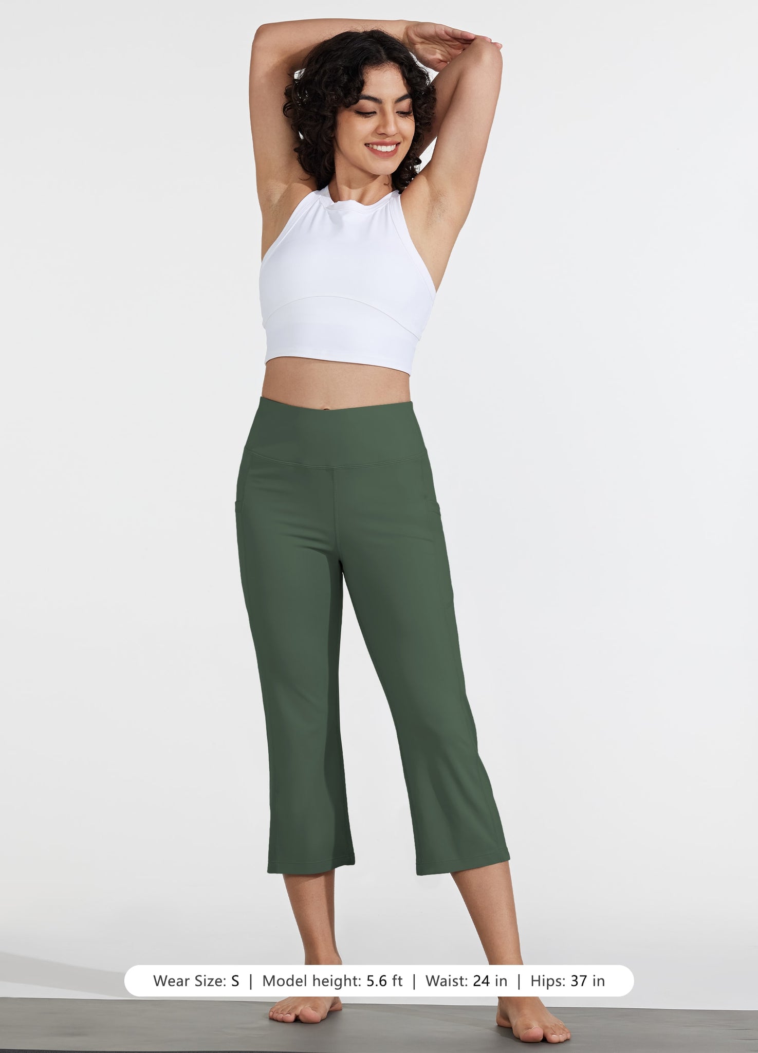 Women's Lightweight Woven Capris