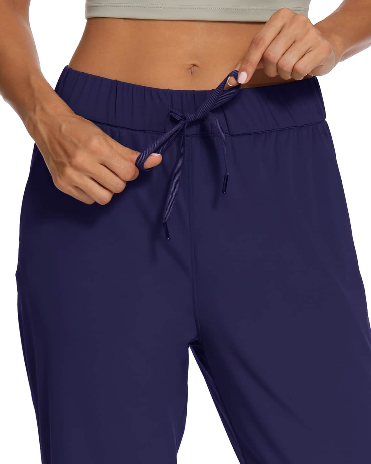 Women's Casual Stretch Pants 7/8 Length