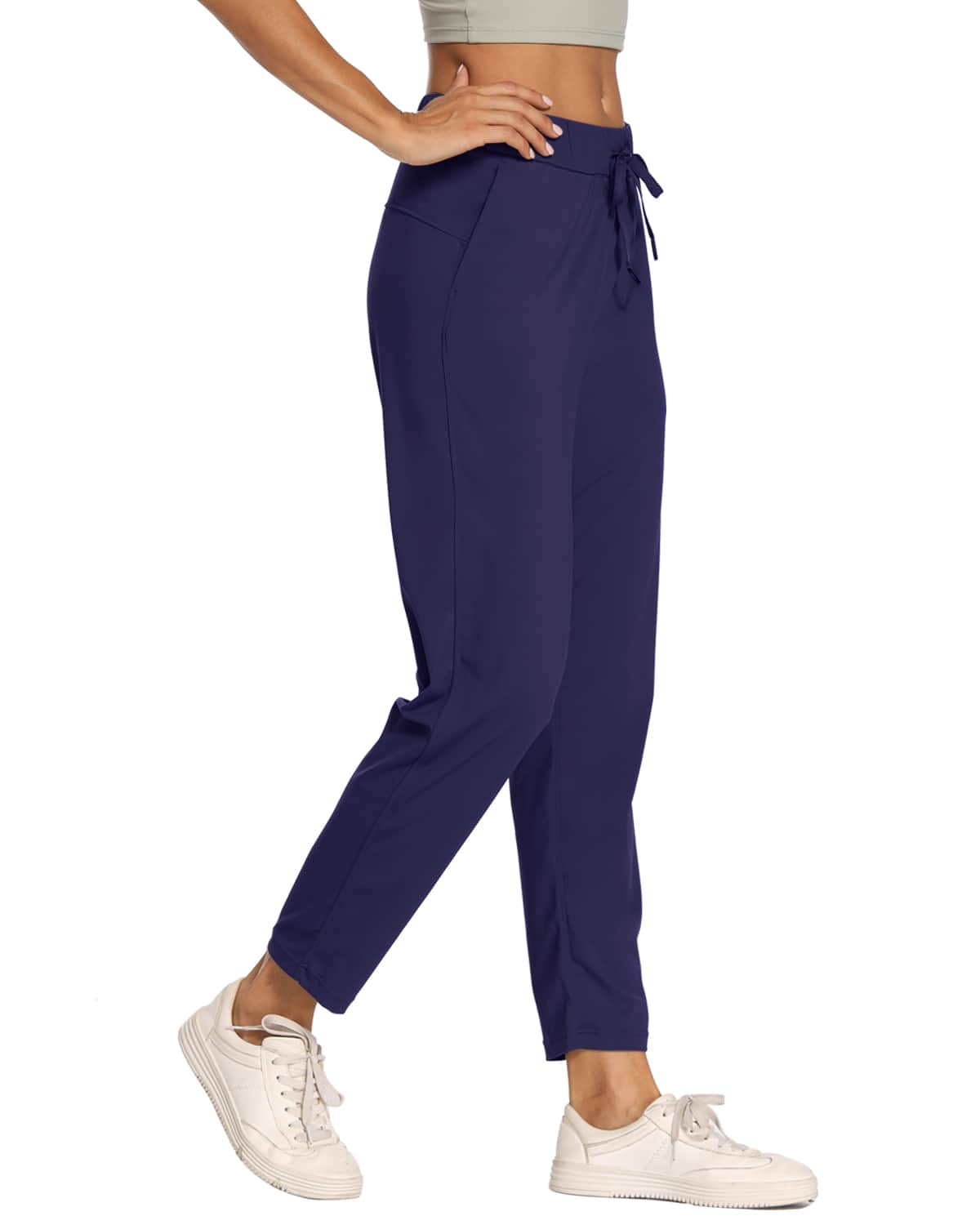 Women's Casual Stretch Pants 7/8 Length