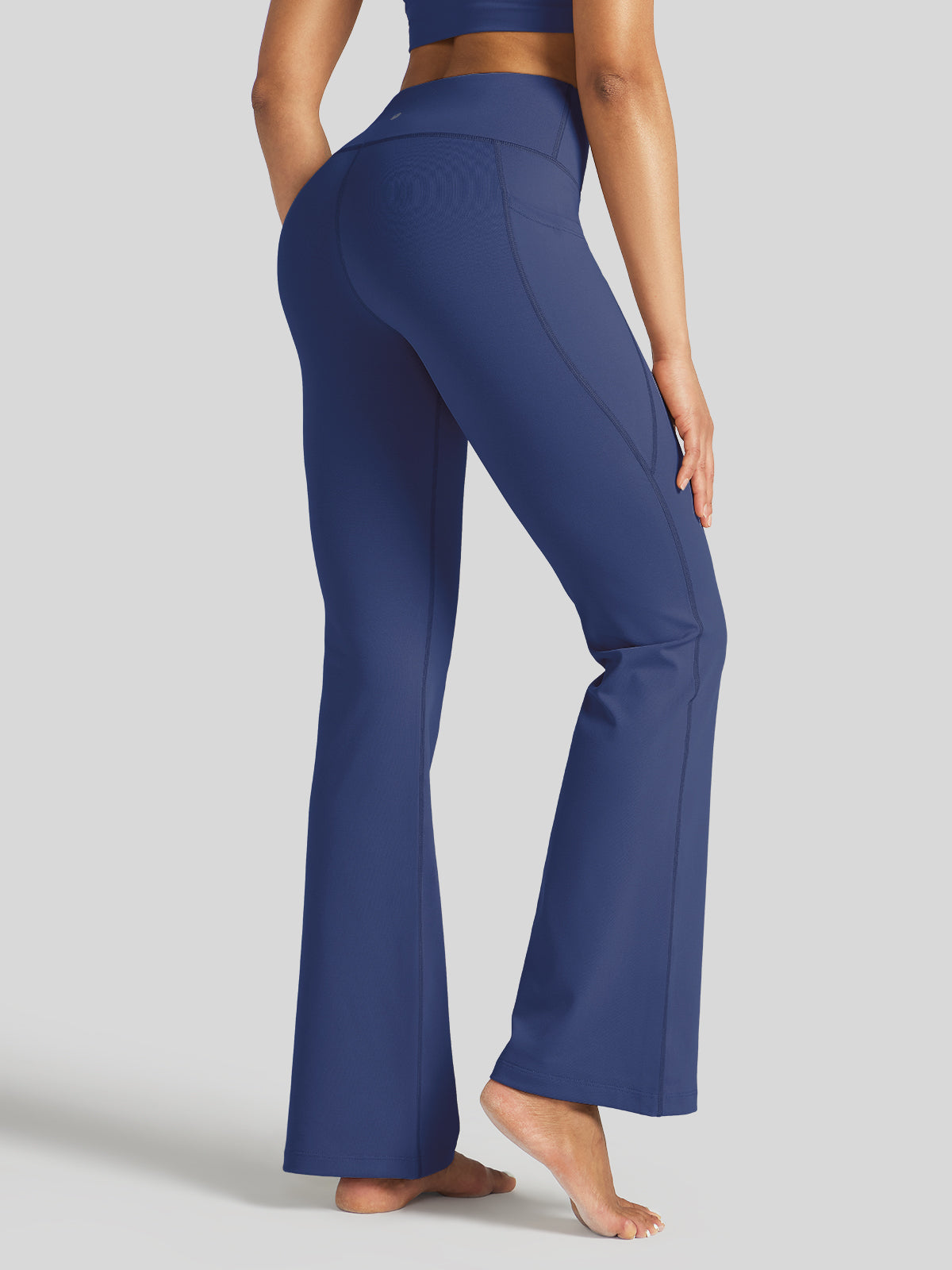 Women's Stretchy Yoga Pants Bootcut 31 Inch