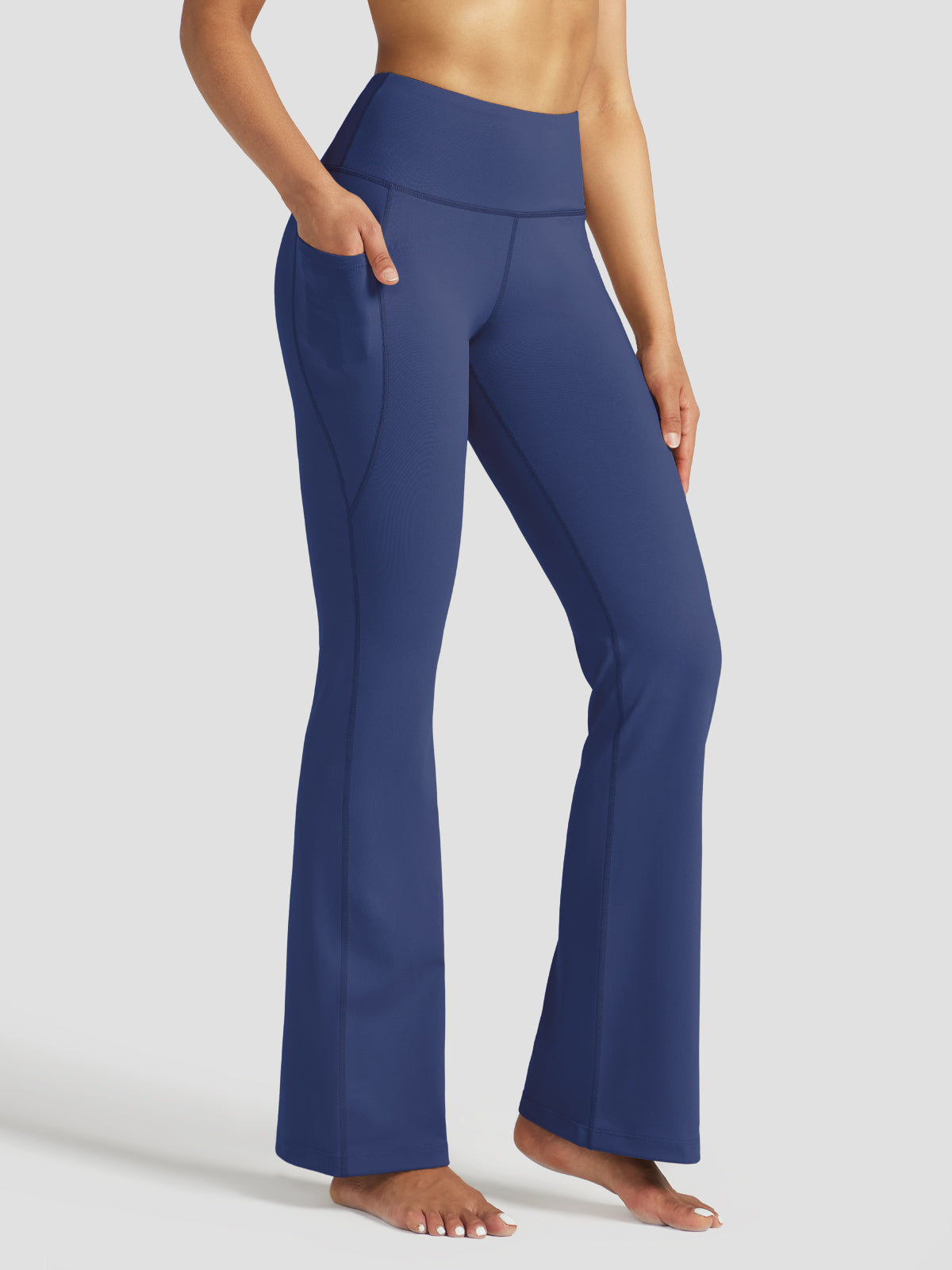 Women's Stretchy Yoga Pants Bootcut 29 Inch