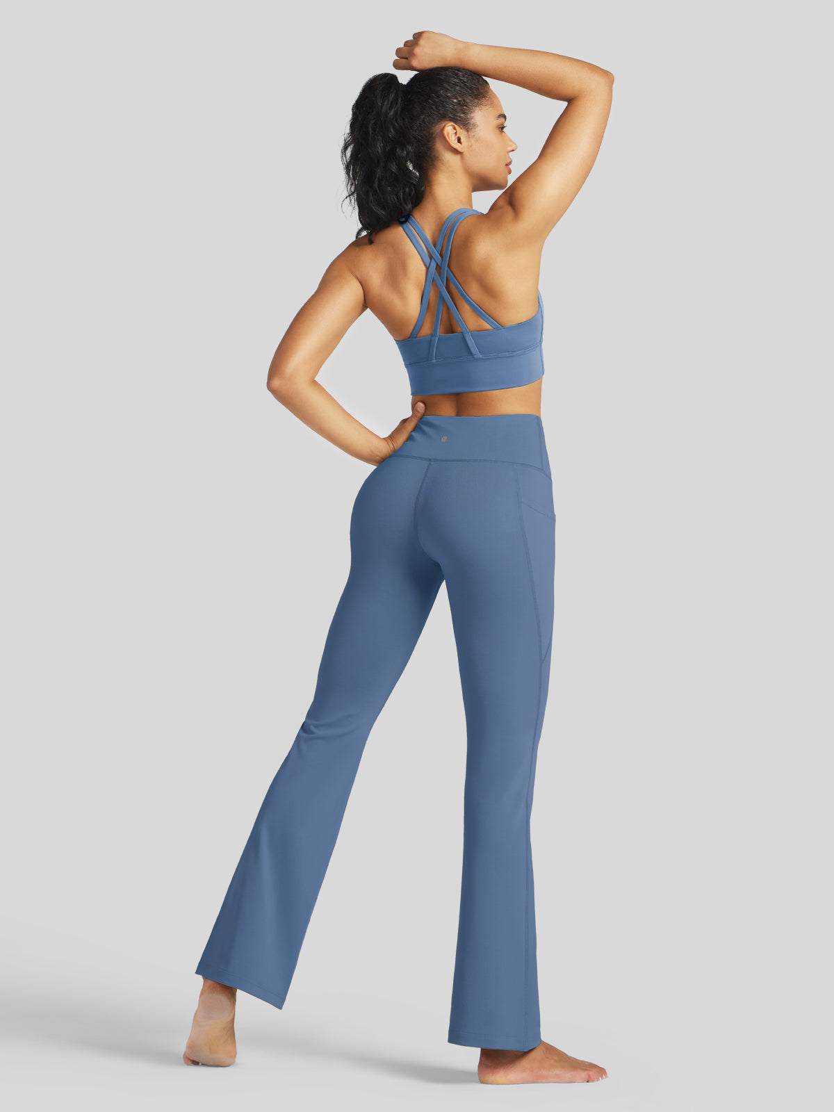 Women's Stretchy Yoga Pants Bootcut 31 Inch