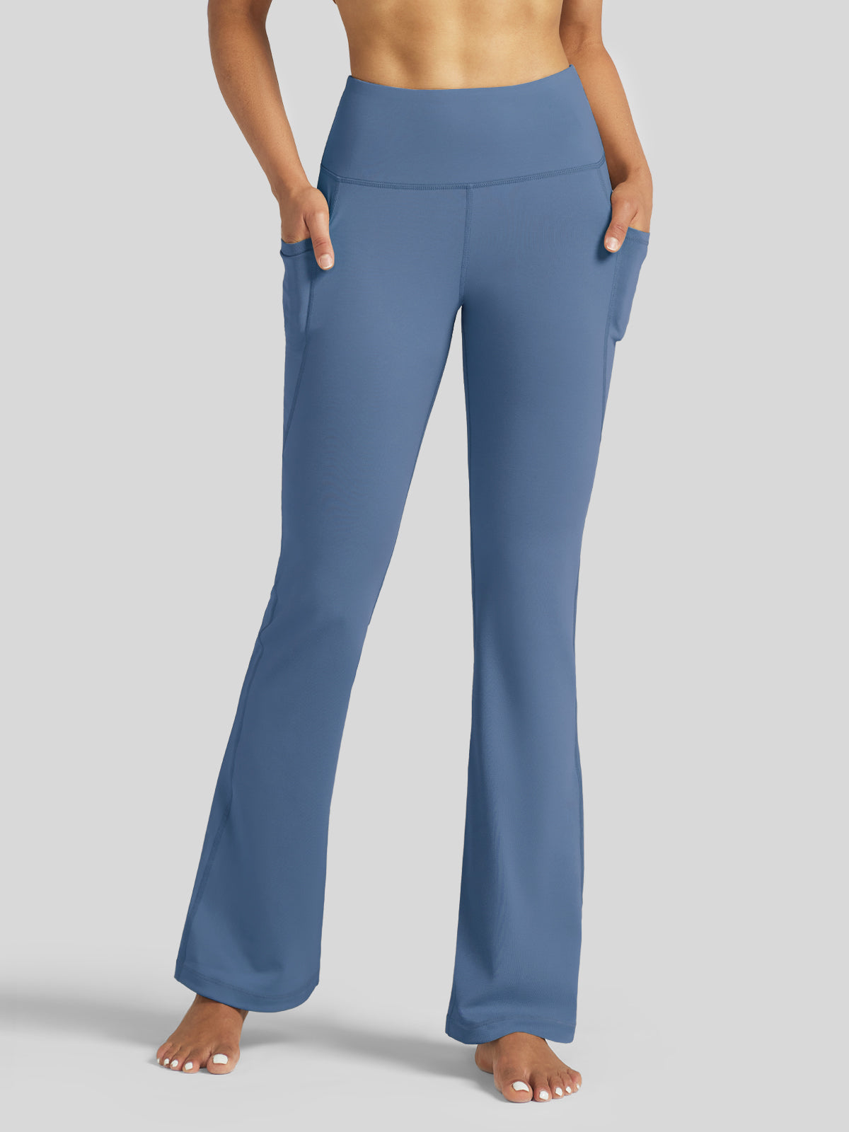Women's Stretchy Yoga Pants Bootcut 31 Inch