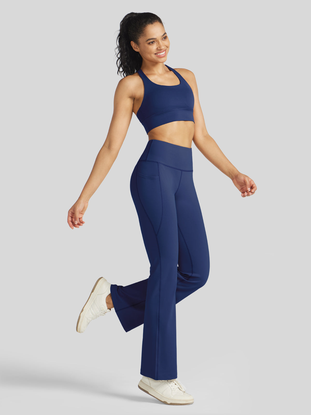 Women's Stretchy Yoga Pants Bootcut 27 Inch