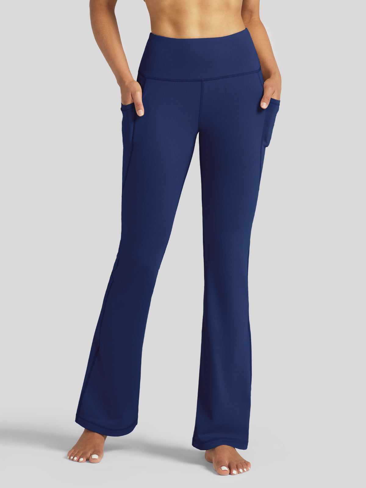 Women's Stretchy Yoga Pants Bootcut 31 Inch