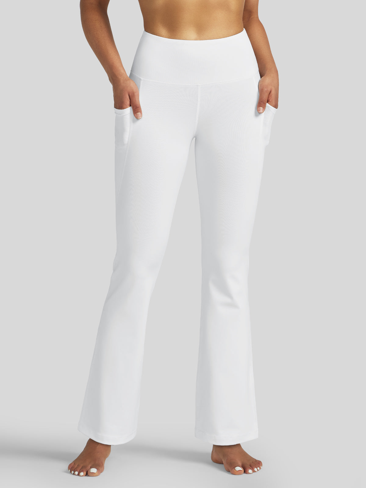 Women's Stretchy Yoga Pants Bootcut 31 Inch