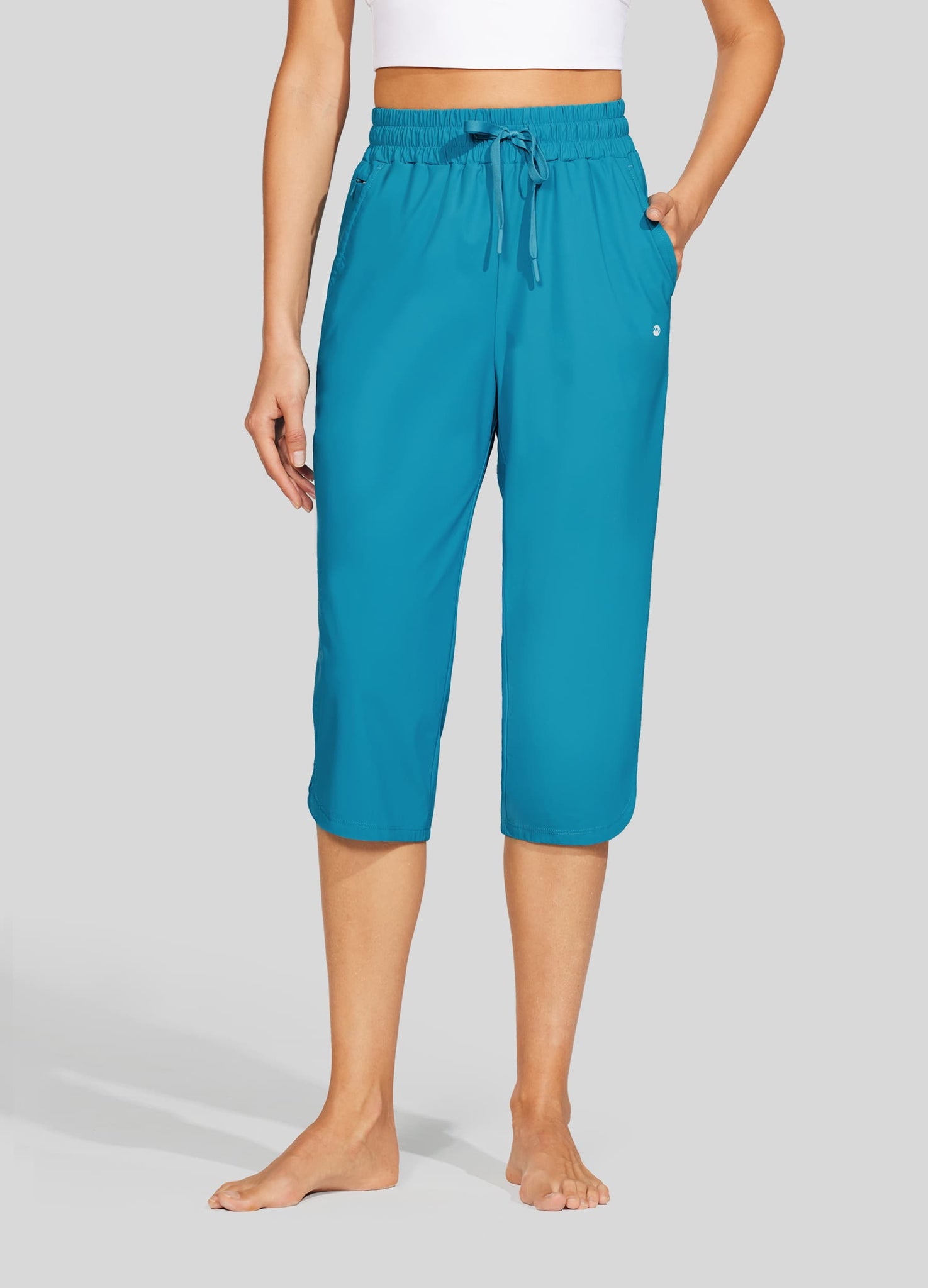 Women's Sports Woven Capri Pants