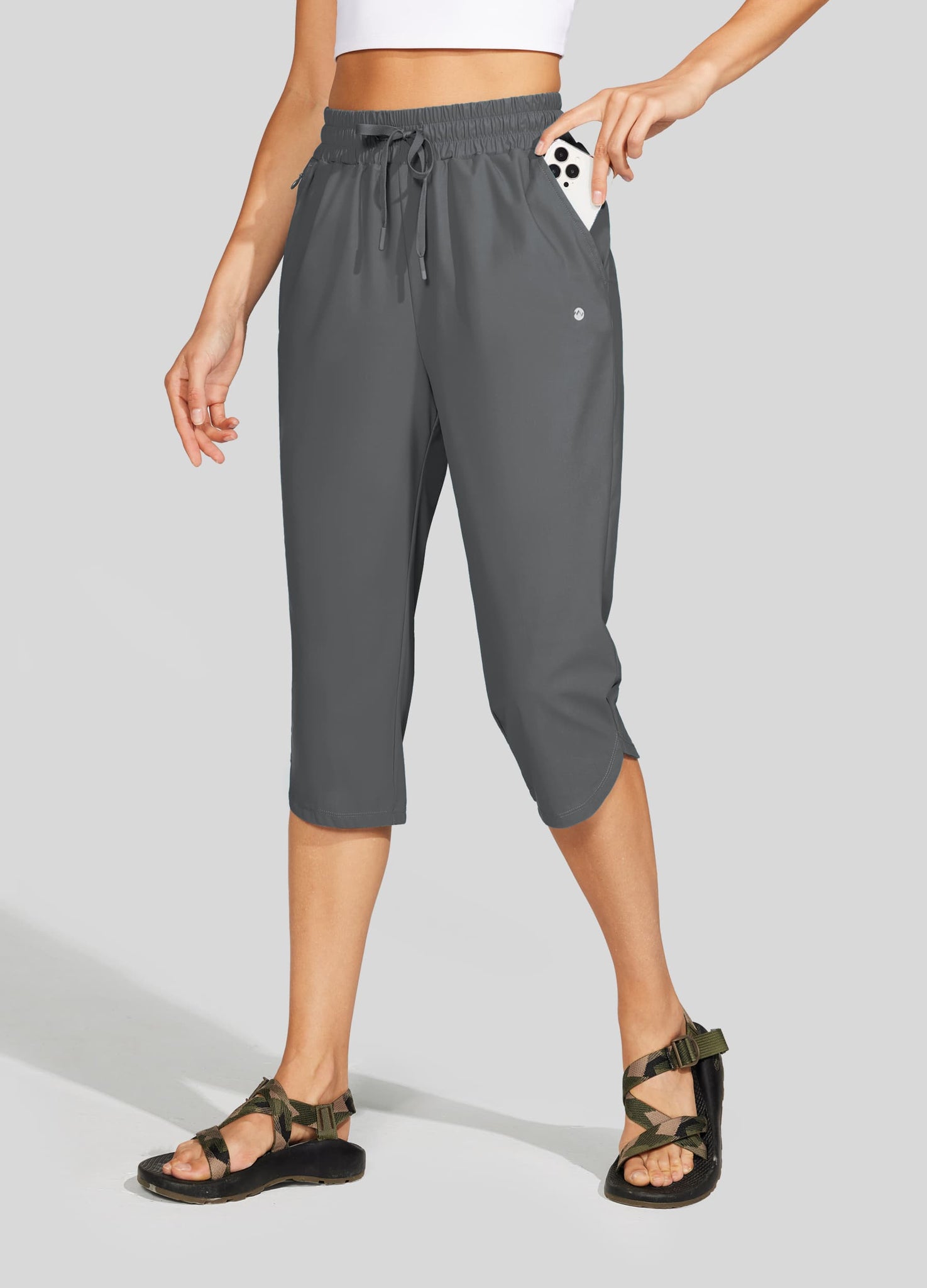 Women's Sports Woven Capri Pants