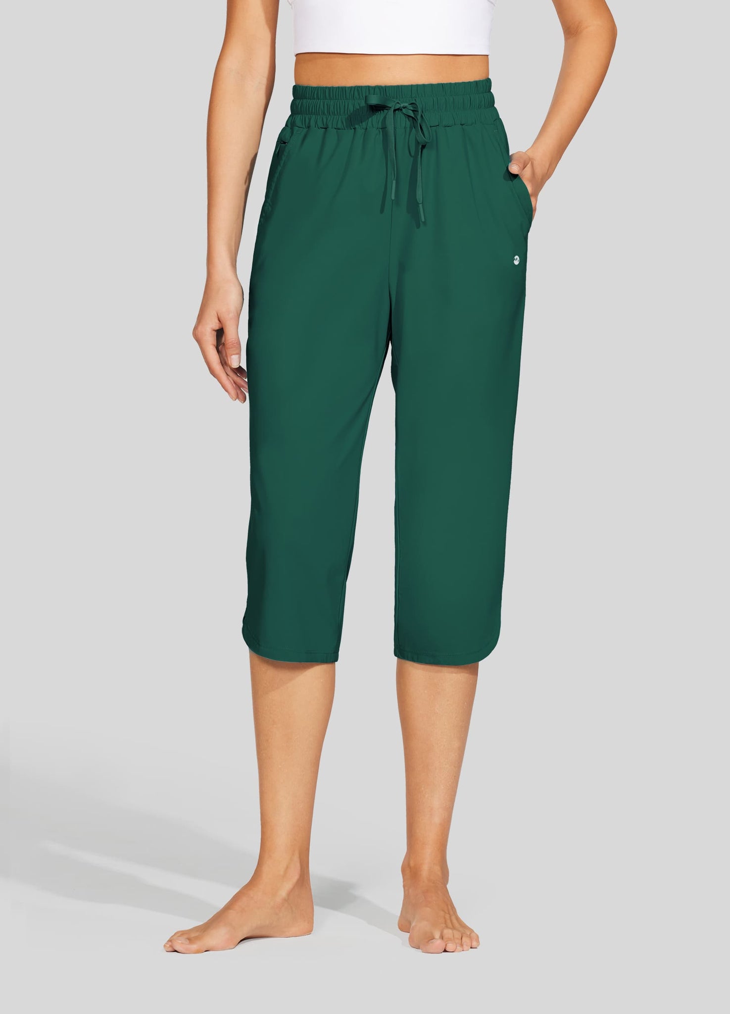 Women's Sports Woven Capri Pants