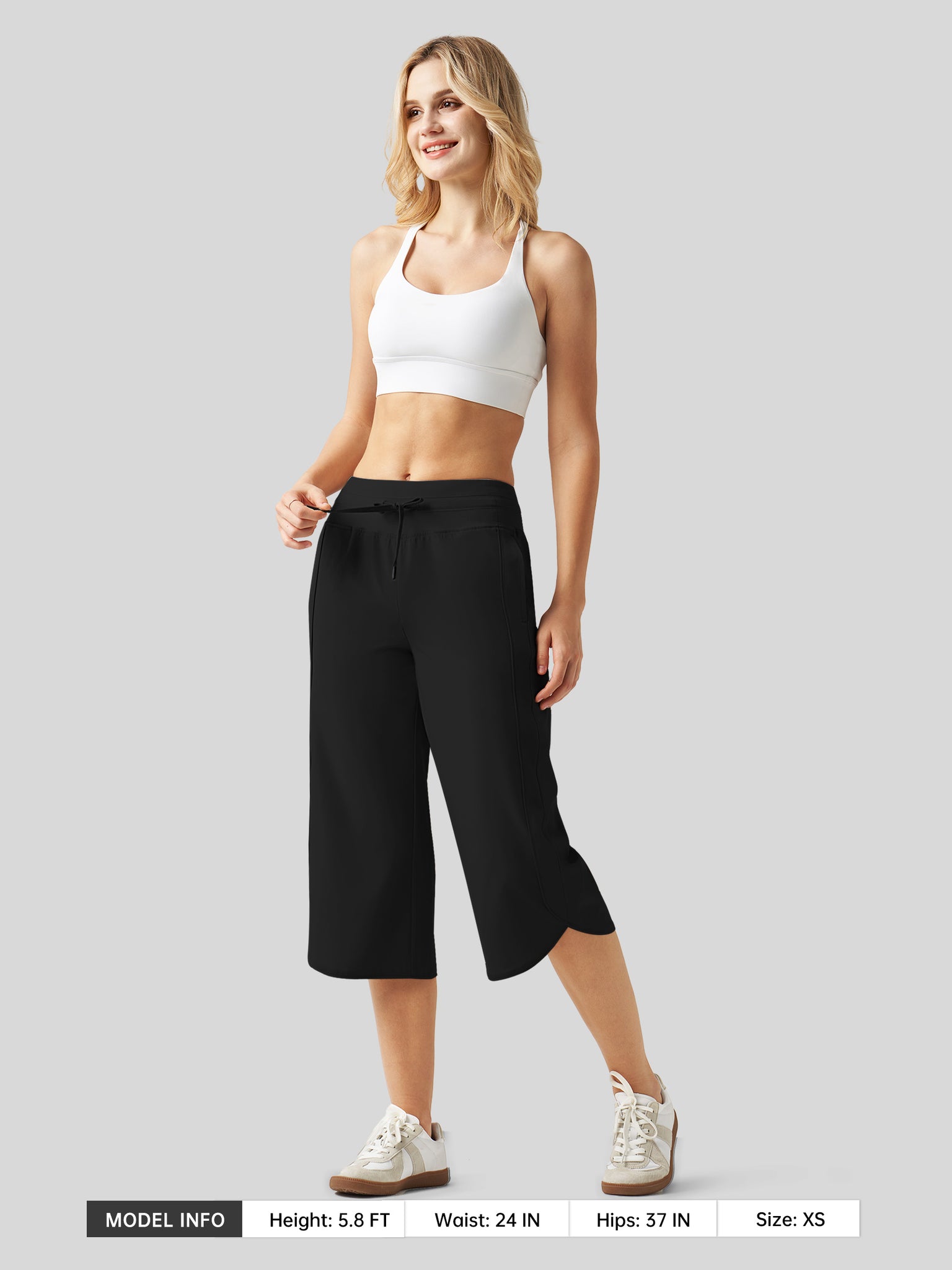 Women's Ultra-soft Wide Leg Capri