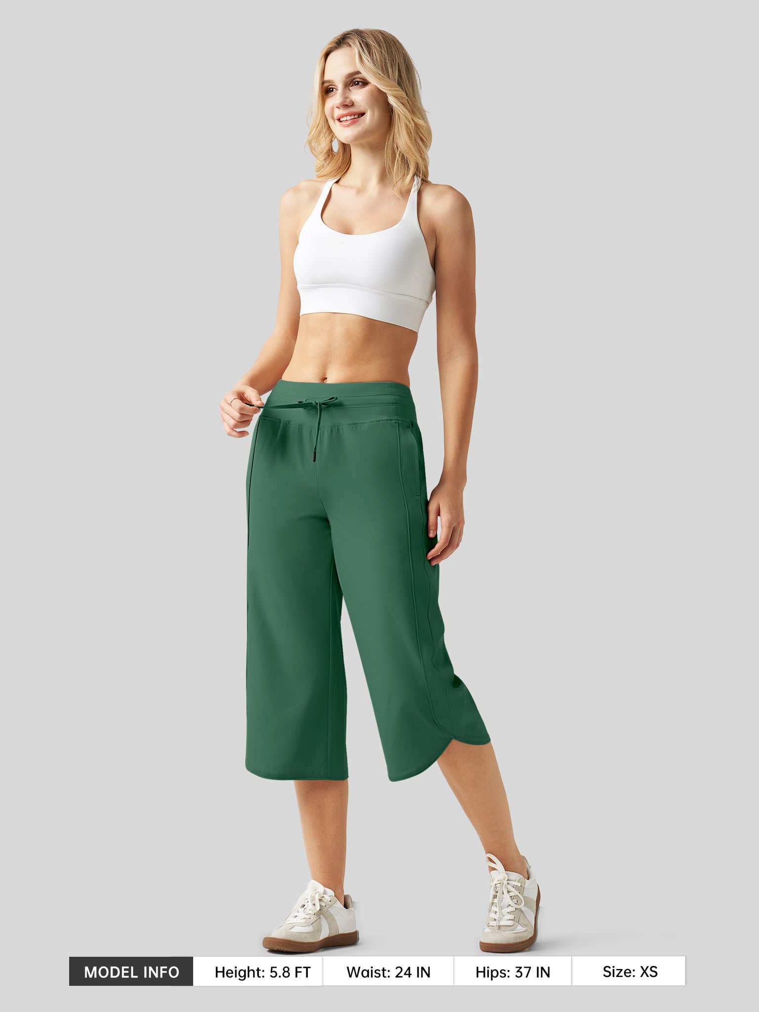 Women's Ultra-soft Wide Leg Capri