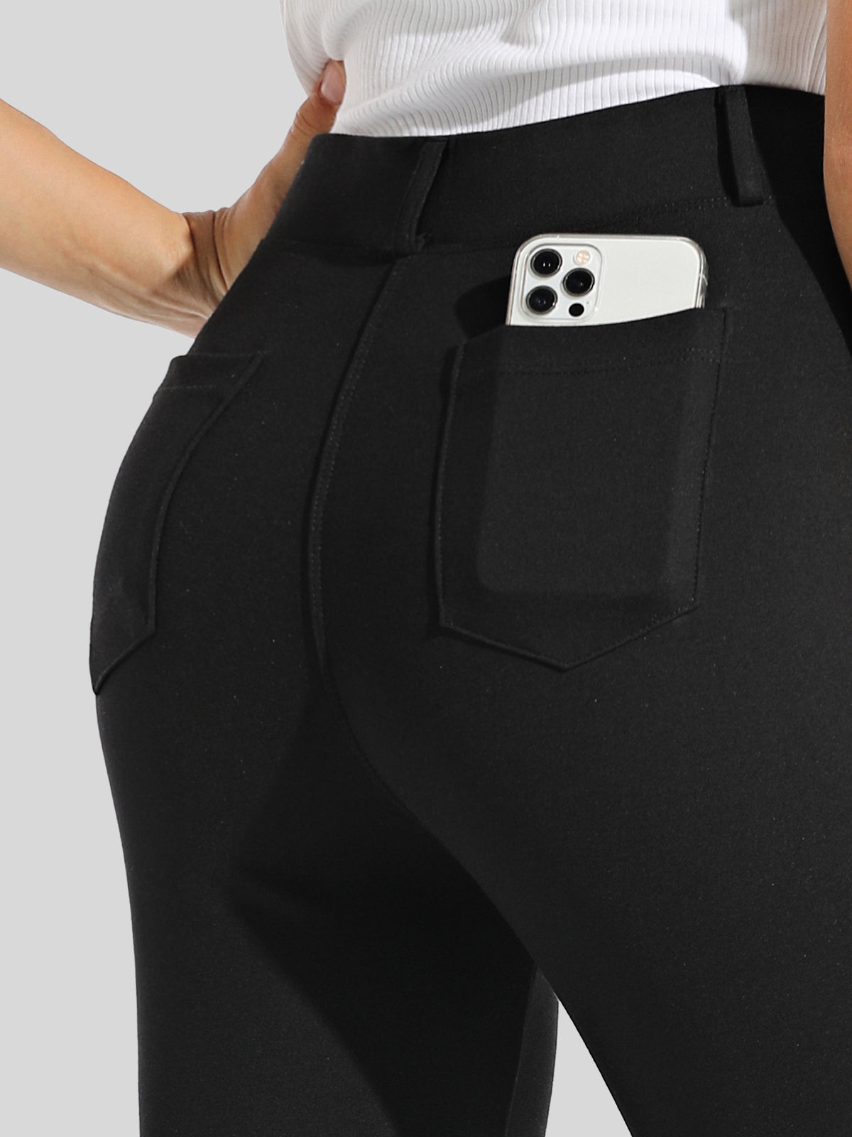 Women's Yoga Dress Pants Bootcut - Tall