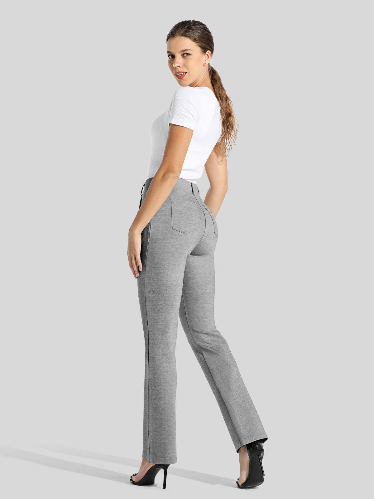 Women's Yoga Dress Pants Bootcut - Tall