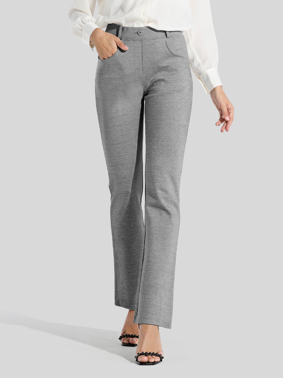 Women's Yoga Dress Pants Bootcut - Tall