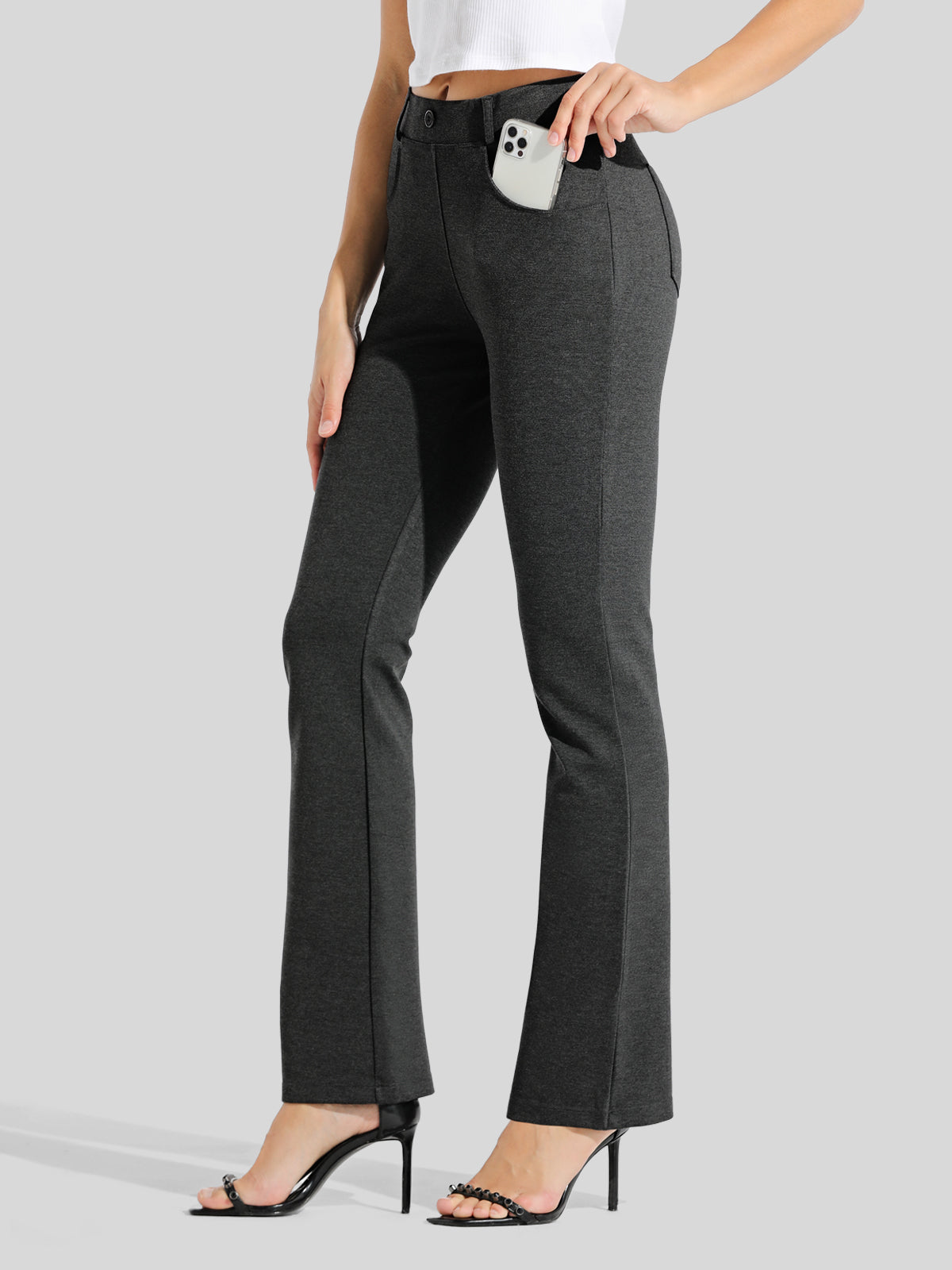 Women's Yoga Dress Pants Bootcut - Tall