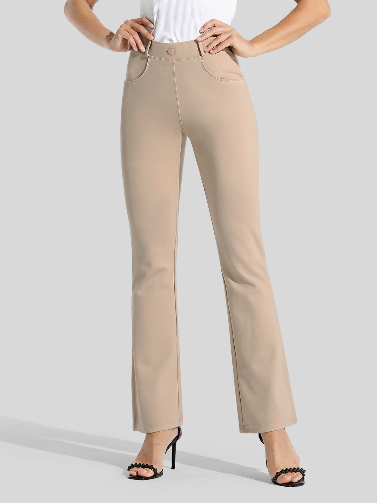 Women's Yoga Dress Pants Bootcut - Tall
