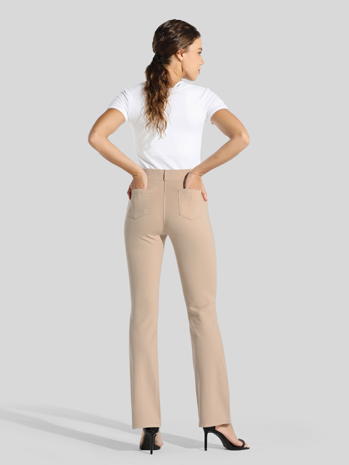 Women's Yoga Dress Pants Bootcut - Tall