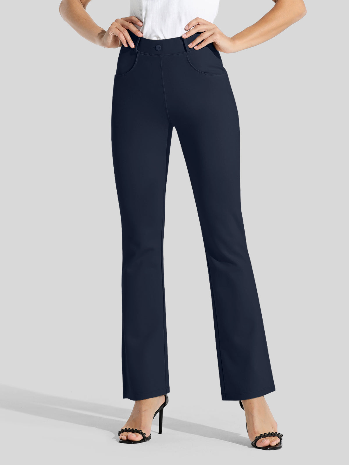 Women's Yoga Dress Pants Bootcut - Tall